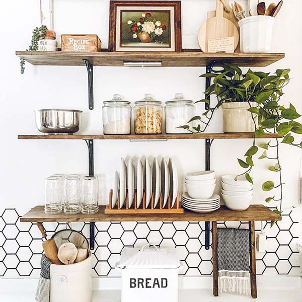 Metal Countertop Bread Bin