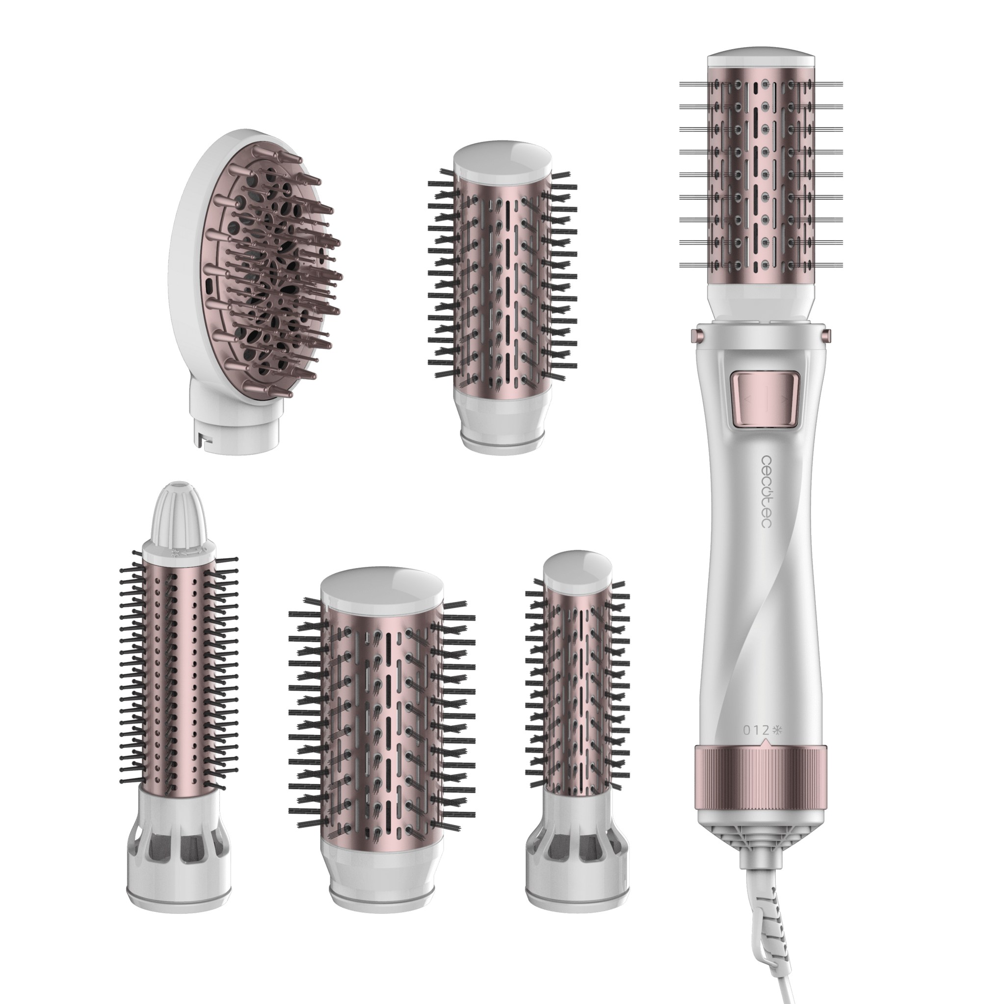 Bamba CeramicCare 5in1 Pro Cepillo de aire 5 en 1 con giro y revestimiento cerámico