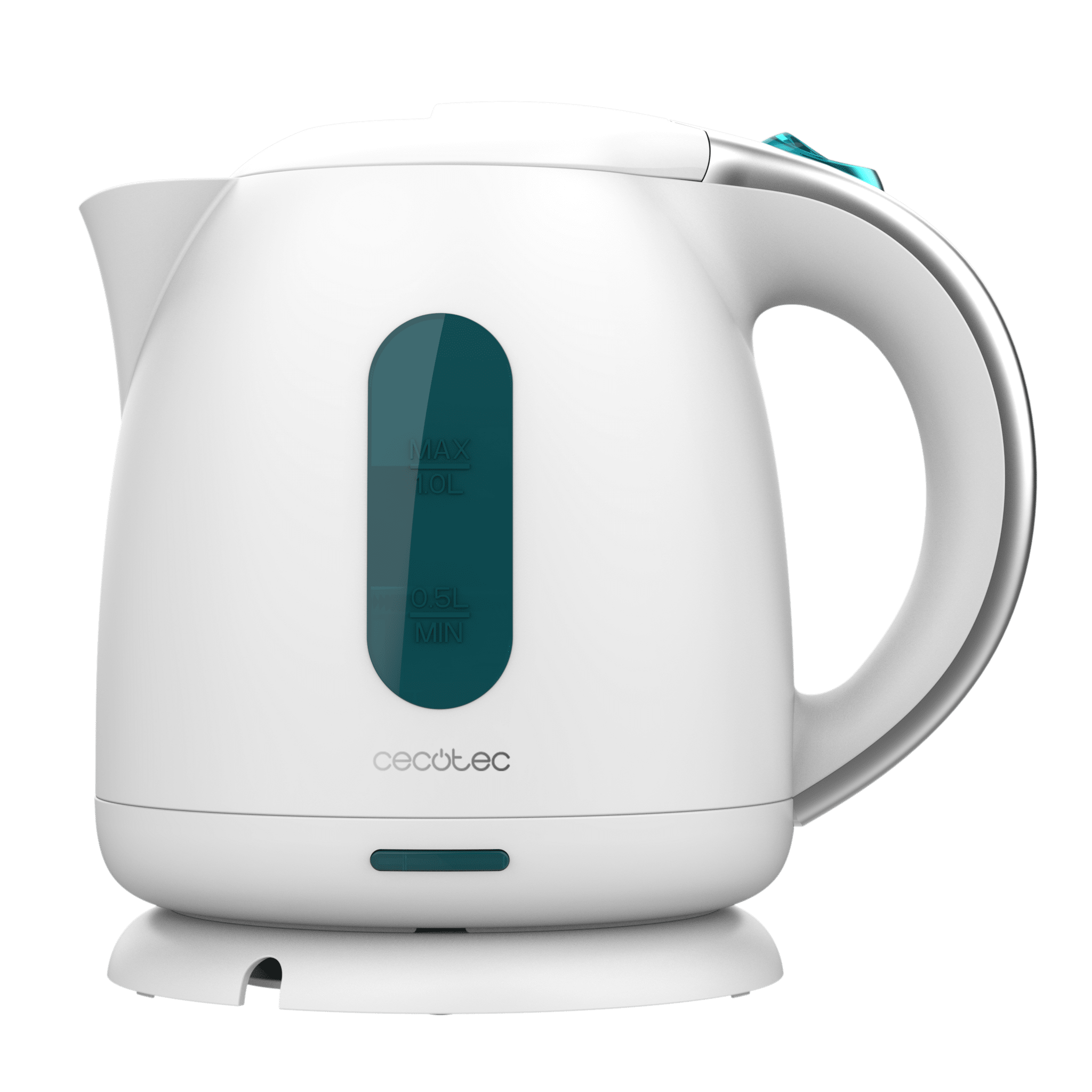 Thermosense 140 White Hervidor de agua de 1 litro de capacidad, libre de BPA y con 2200 W.