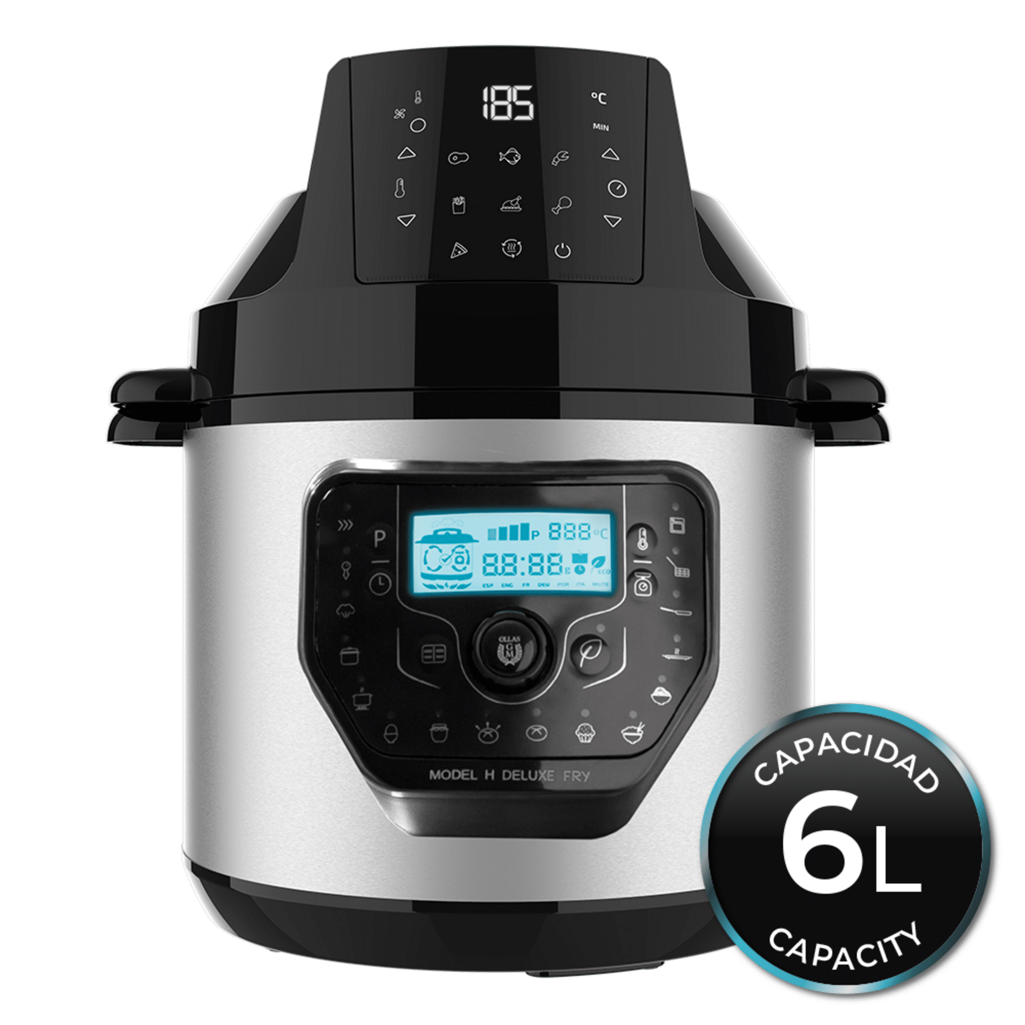 Pack Olla GM H Deluxe Fry + Cubeta Slowpot