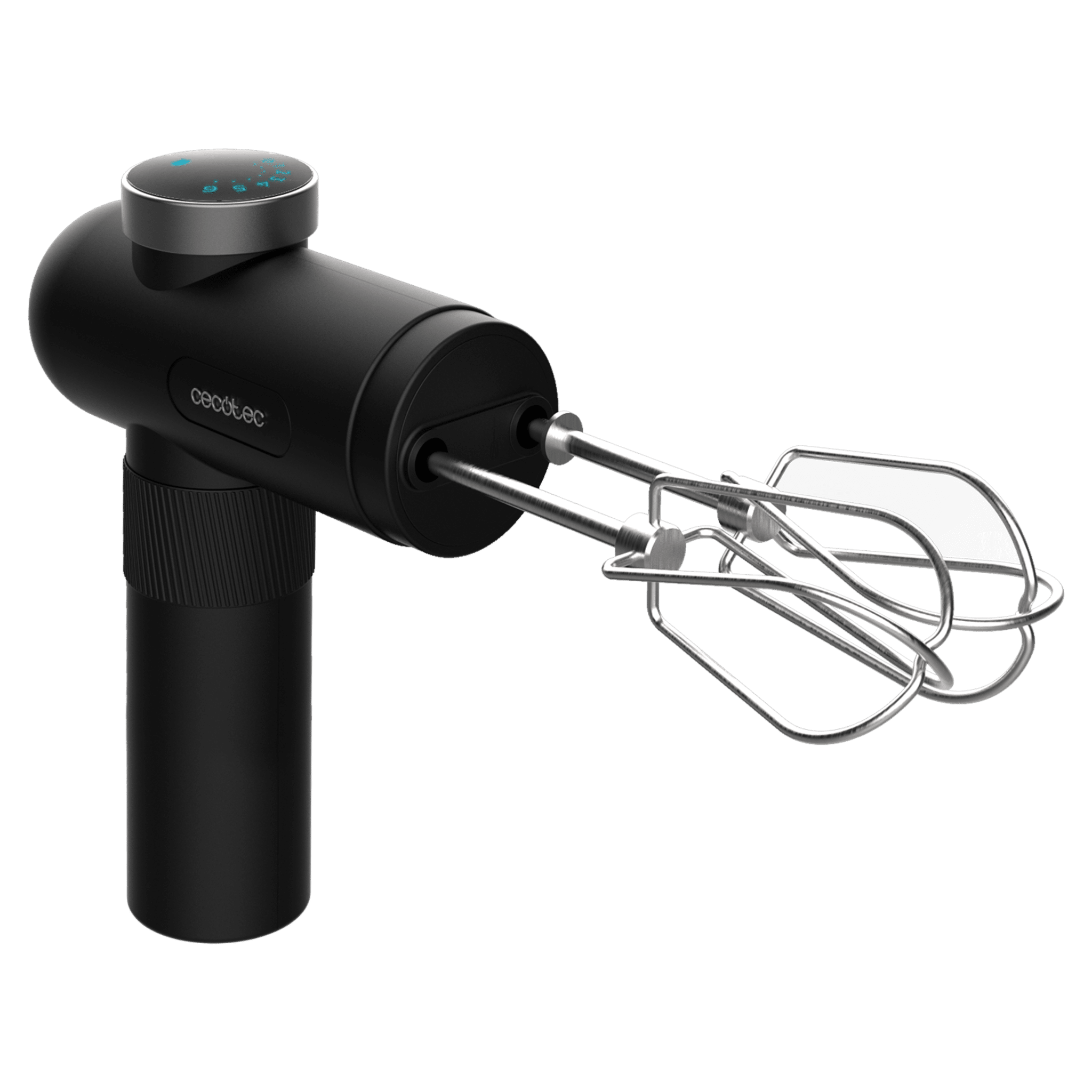 PowerTwist Battery Batidora De Varillas Portátil, Recargable USB, 40 Minutos De Autonomía Y 50 W.