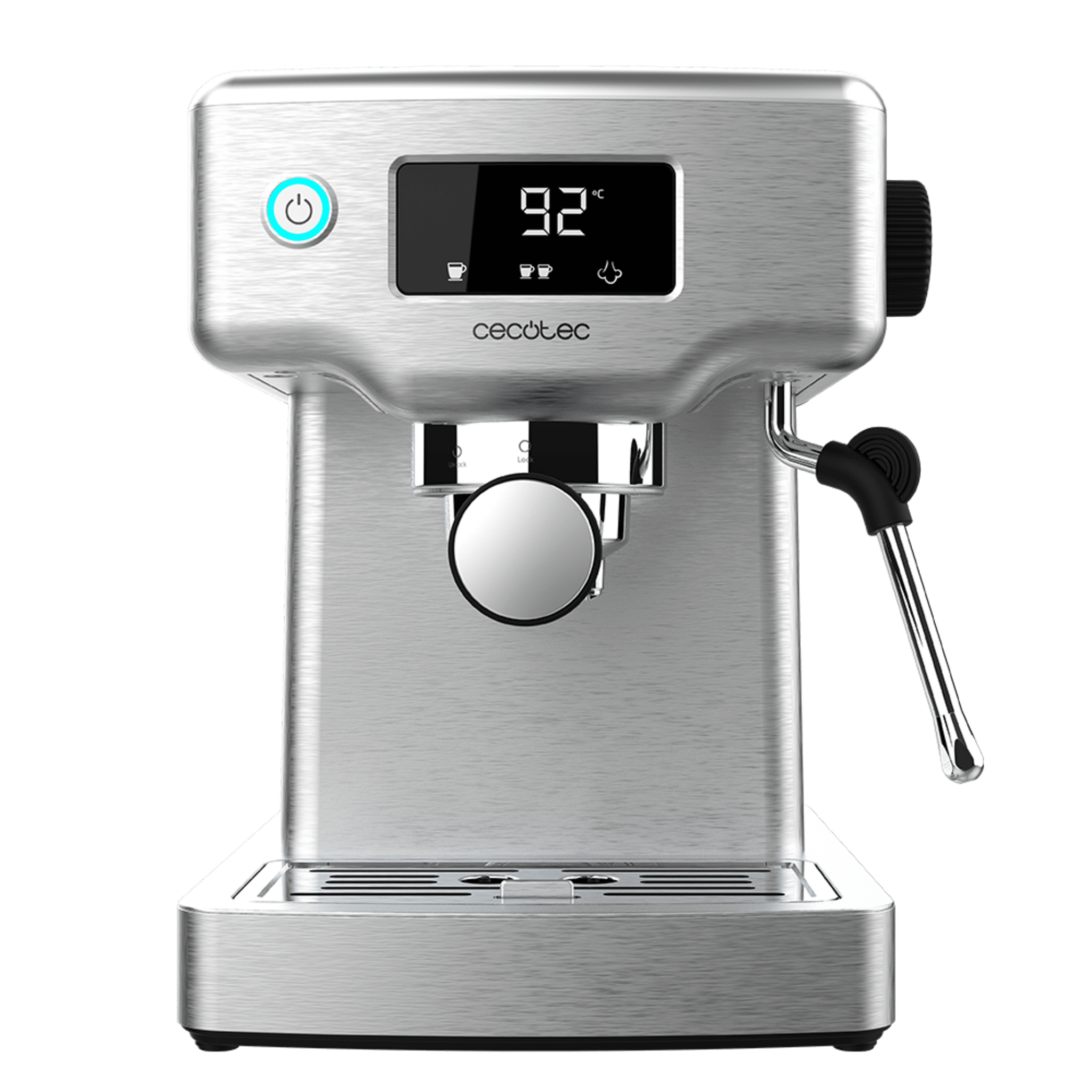 Power Espresso 20 Barista Compact Cafetera barista con 20 bares, pantalla digital y thermoblock.