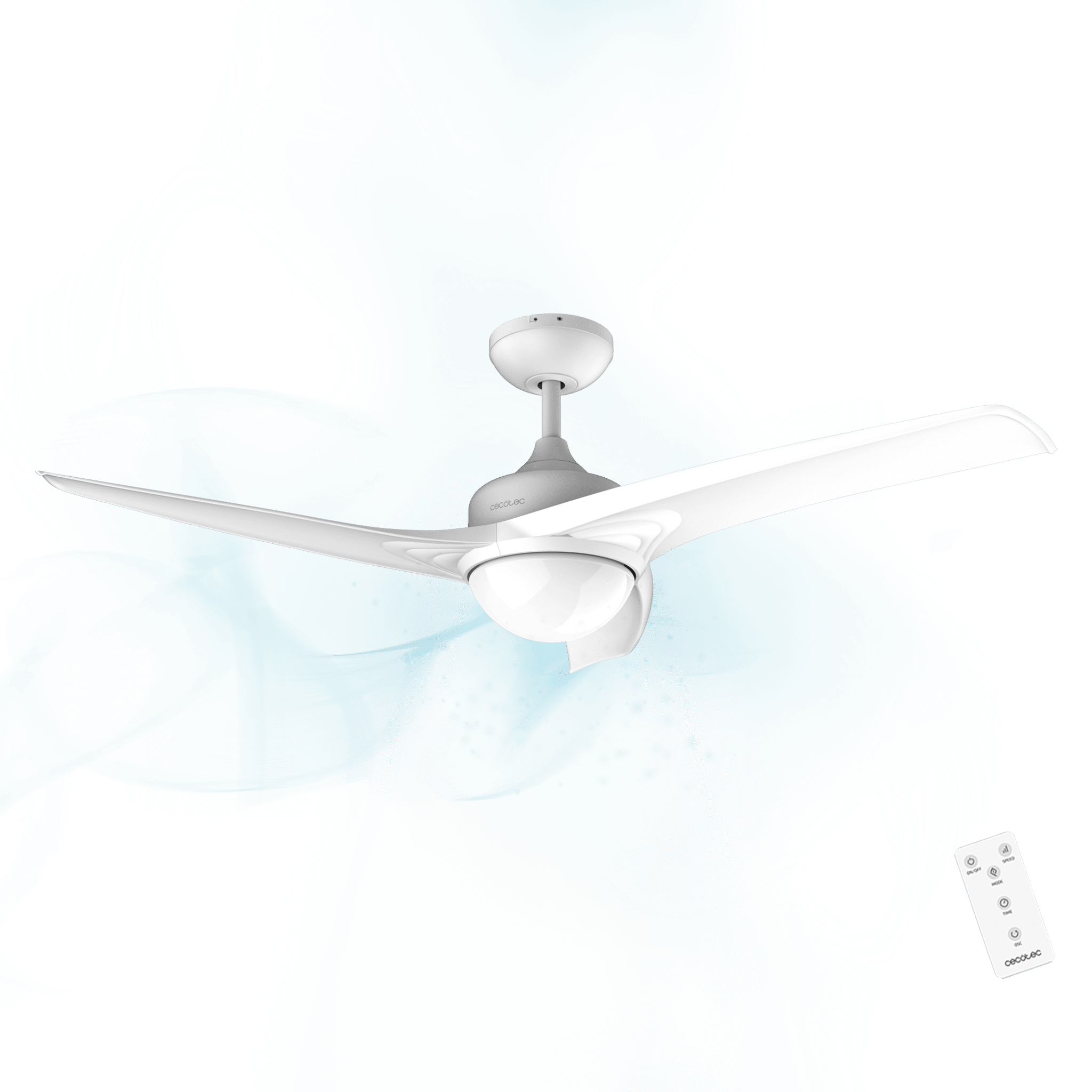 EnergySilence Aero 550 Ventilador de techo 52’�?de 3 aspas, 62 W, lámpara LED y funciòn verano/invierno.