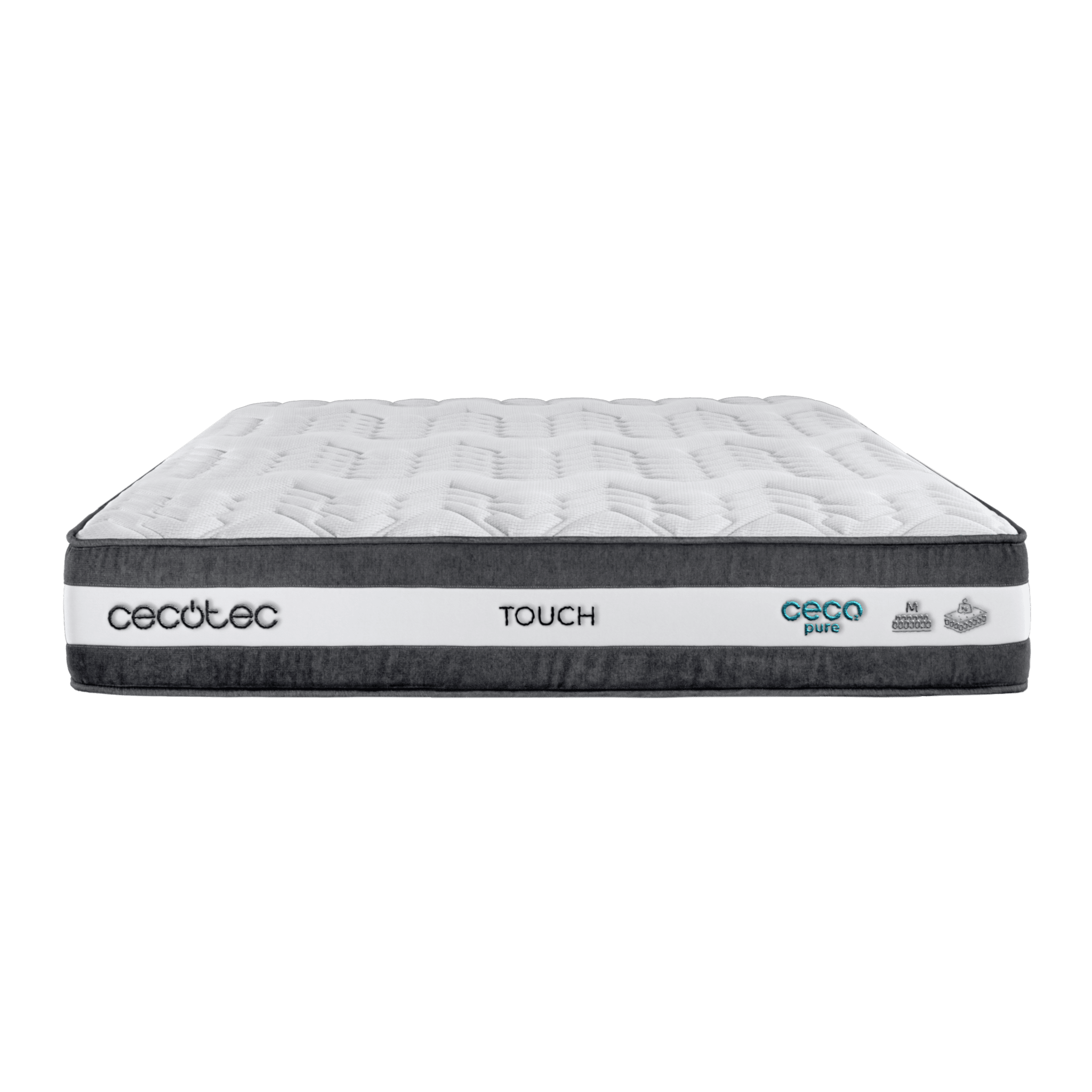 Flow Select Touch 200x200 Colchòn híbrido multicapa de núcleo de muelles ensacados AdaptCore Slim y espuma Soft 40