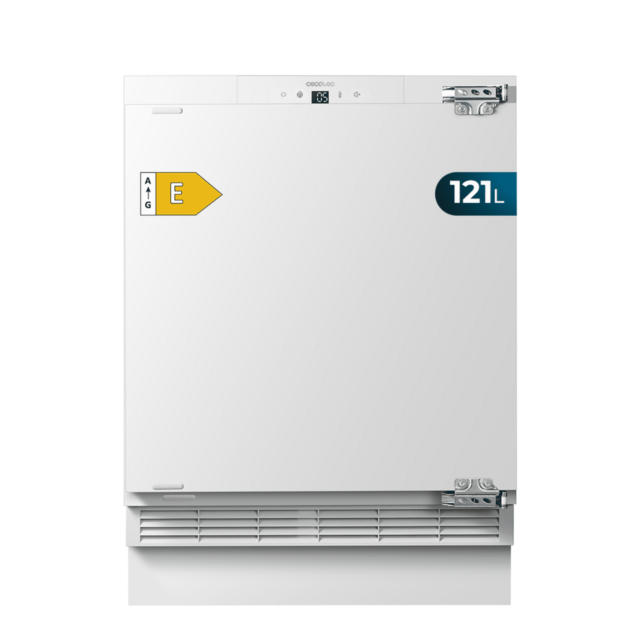 Bolero CoolMarket TT BI 121 White E Frigorífico integrable de 121 litros de capacidad, clase E y Fast Freezing.