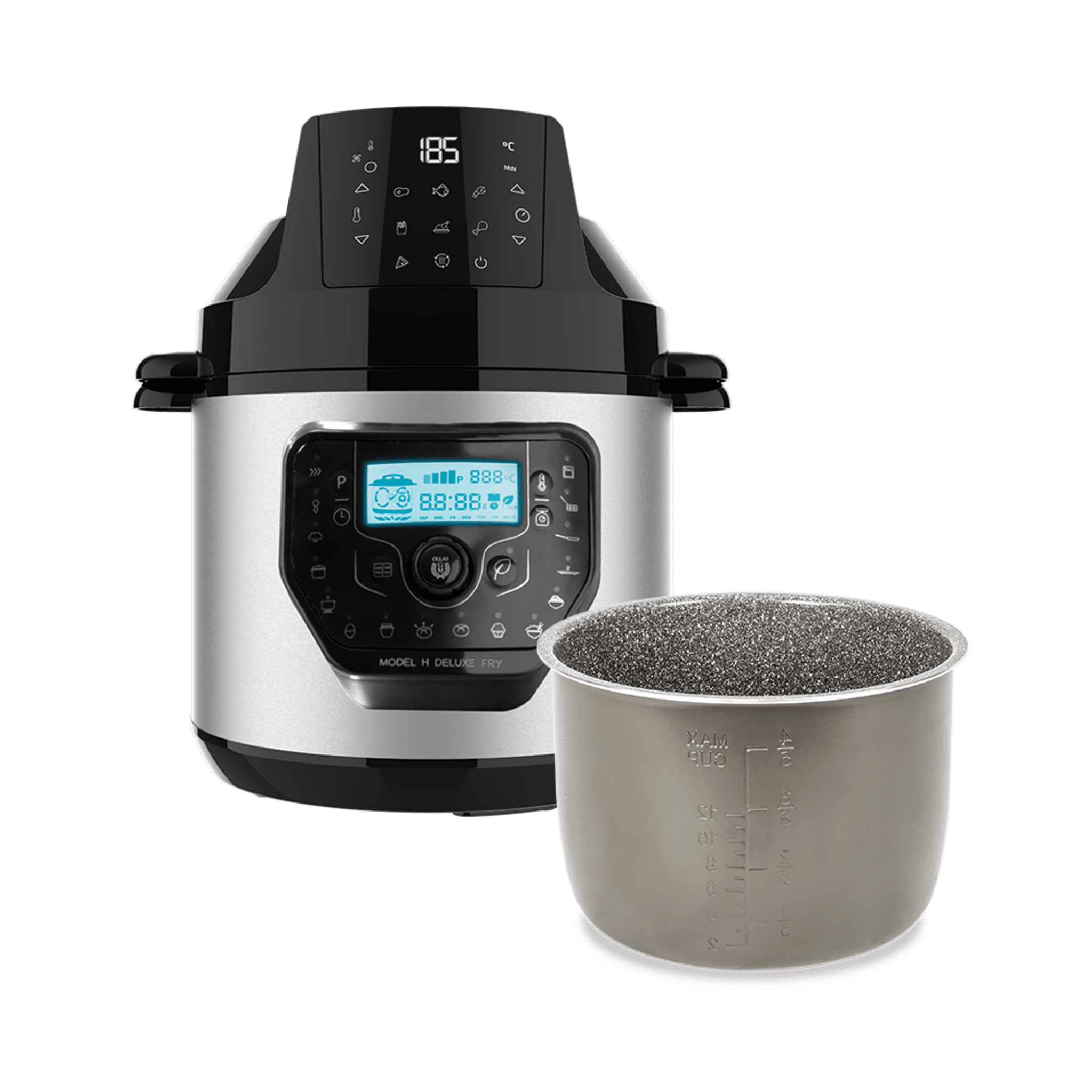 Pack Olla GM H Deluxe Fry + Cubeta Excelsior