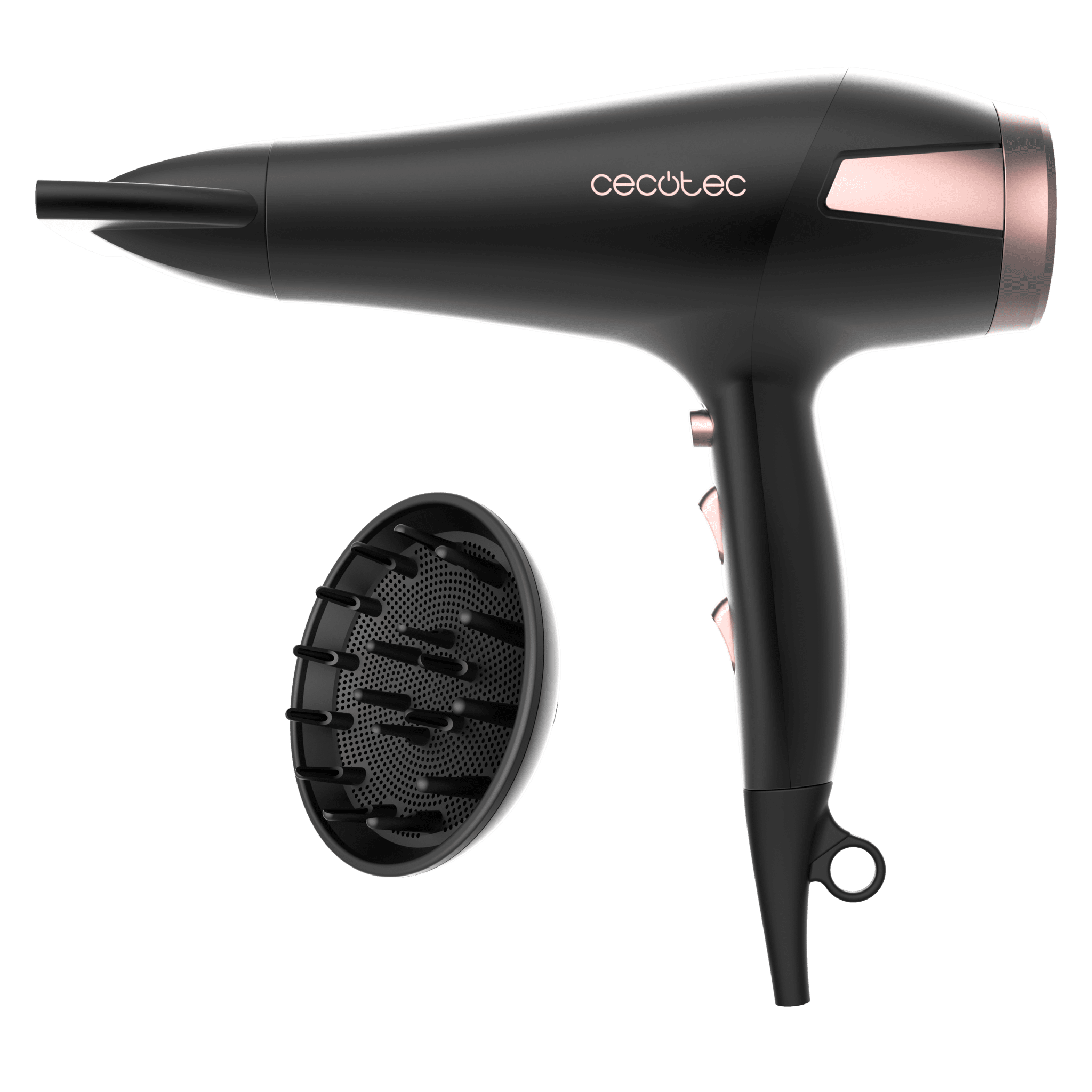 Bamba IoniCare Elegance Secador de pelo AC con 2400 W, tecnología de iones y gran caudal de aire