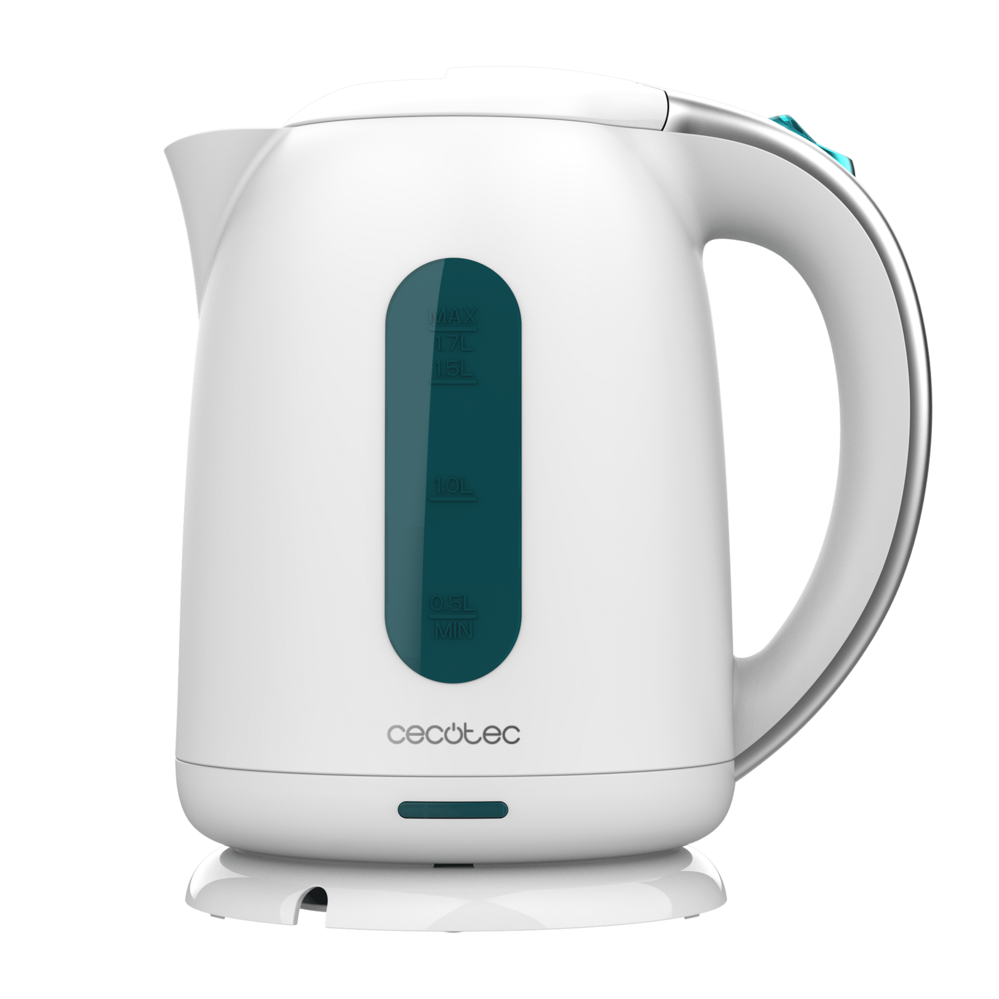 Thermosense 180 White Hervidor de agua de 1,7 litros de capacidad, libre de BPA y con 2200 W.