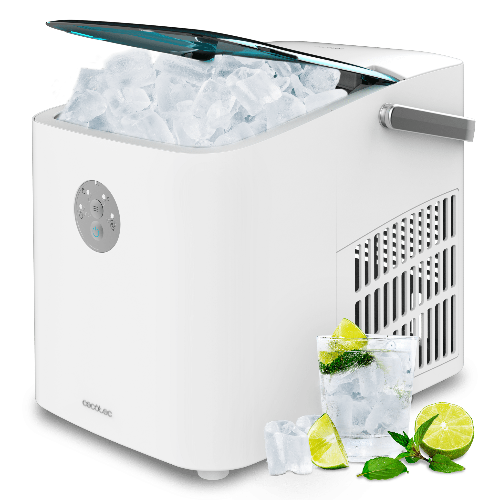 Chillin' Ice 1200 Go Máquina de hacer hielo con capacidad de producciòn diaria de 12 kg y 120 W.