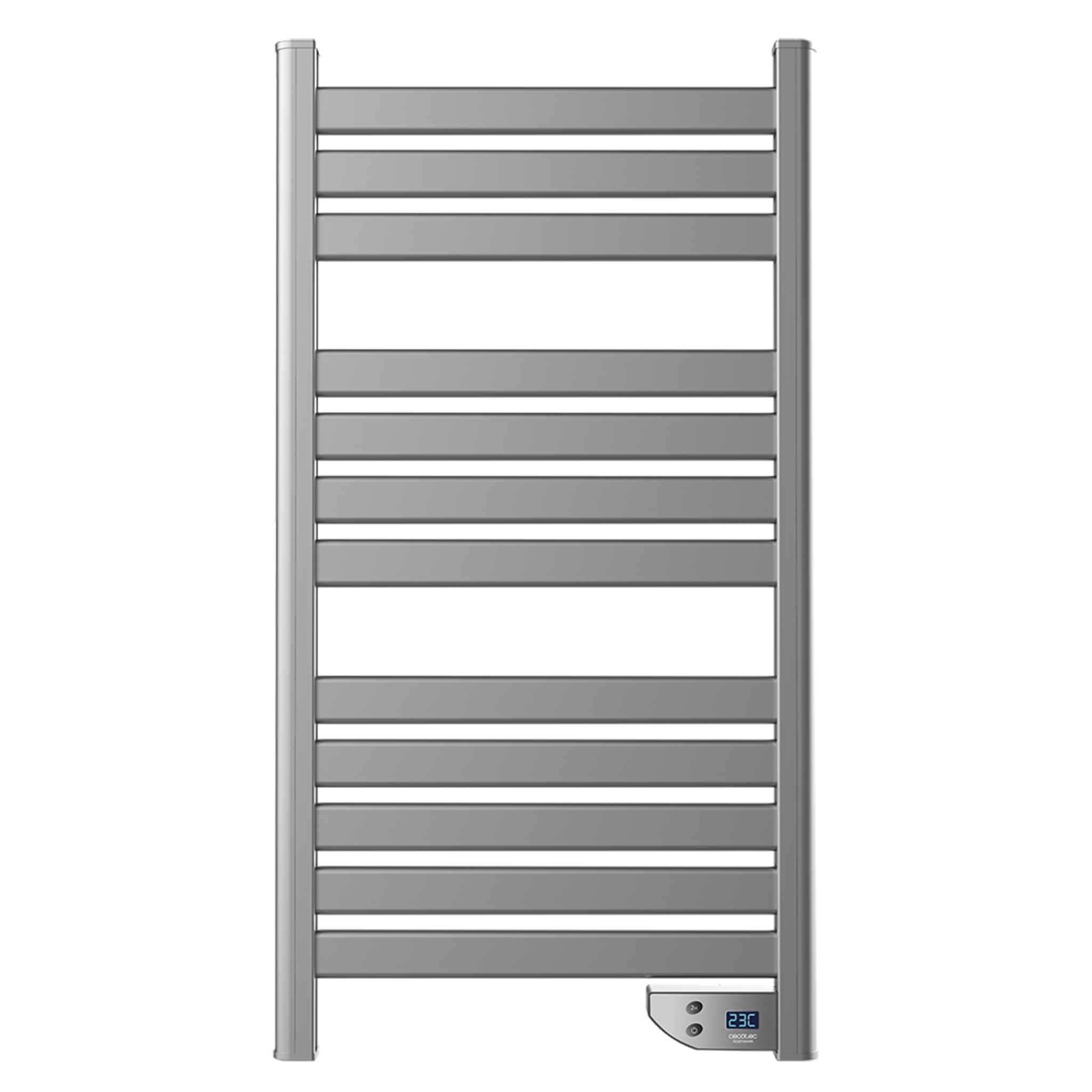 Ready Warm 9050 Twin Towel Steel de bajo consumo de 500 W y pantalla LED.