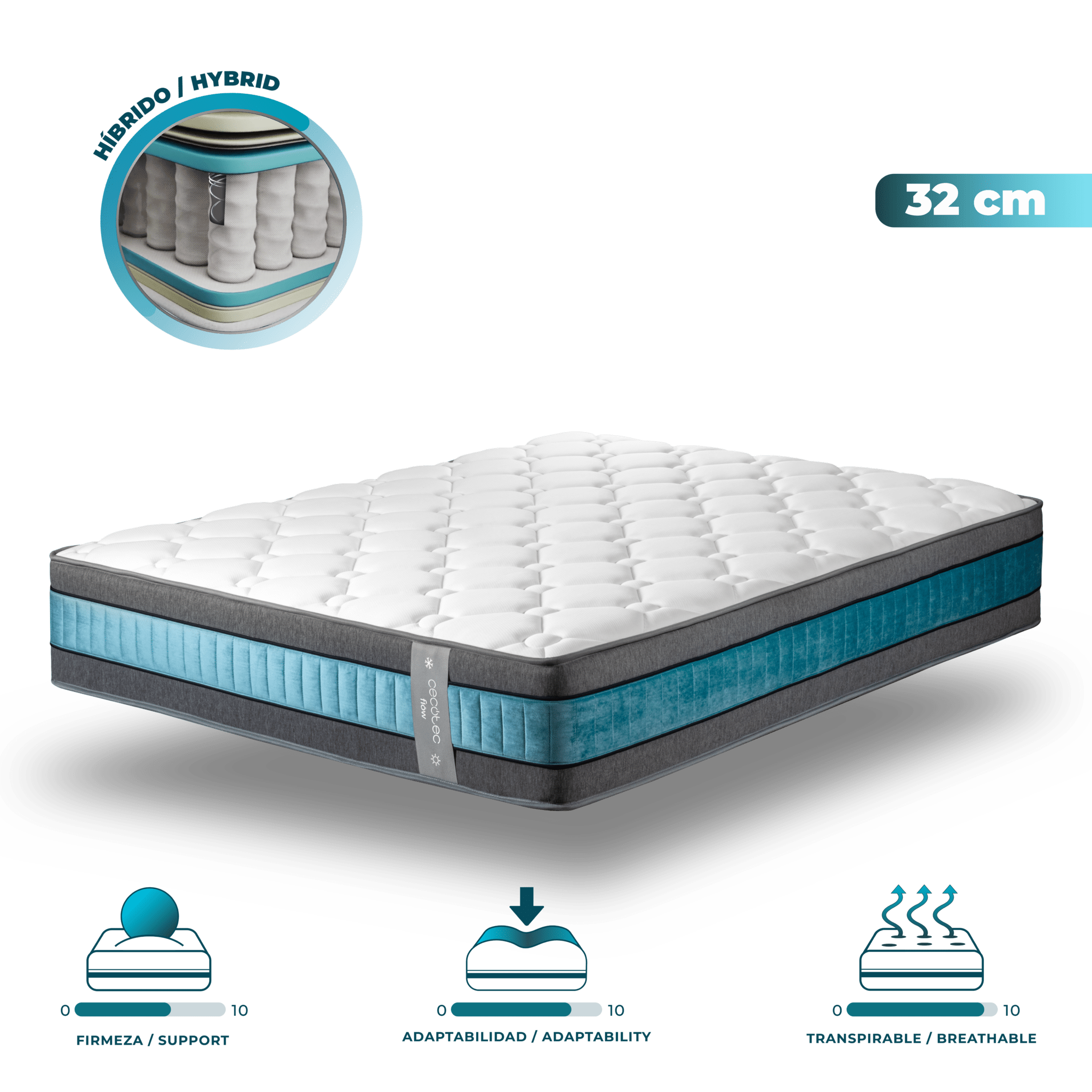 Híbrido Flow 8990 Hybrid 90x200