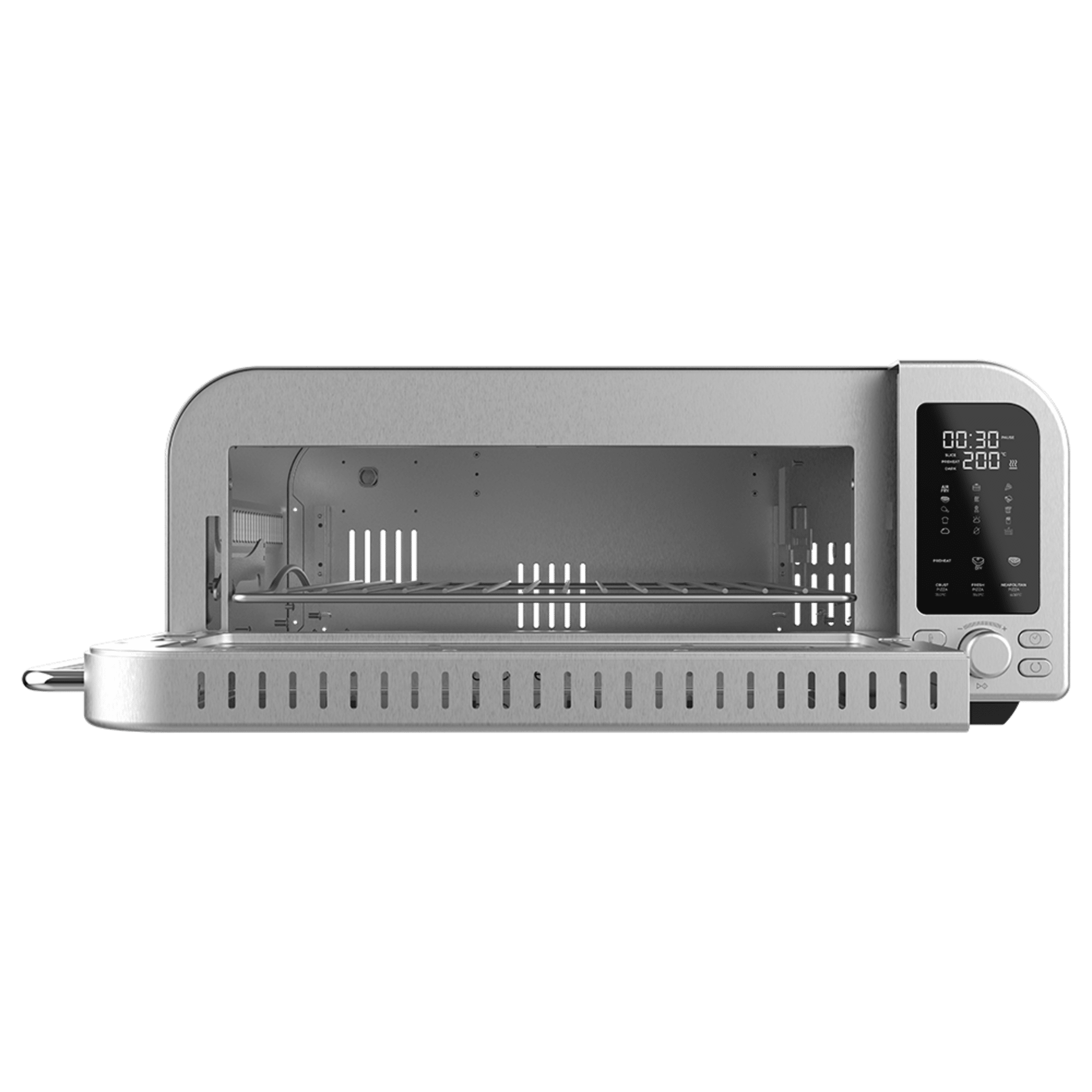 Fun Pizza&Co Forno Bravo Horno eléctrico con ventana para preparar auténticas pizzas con una potencia de 2000W.