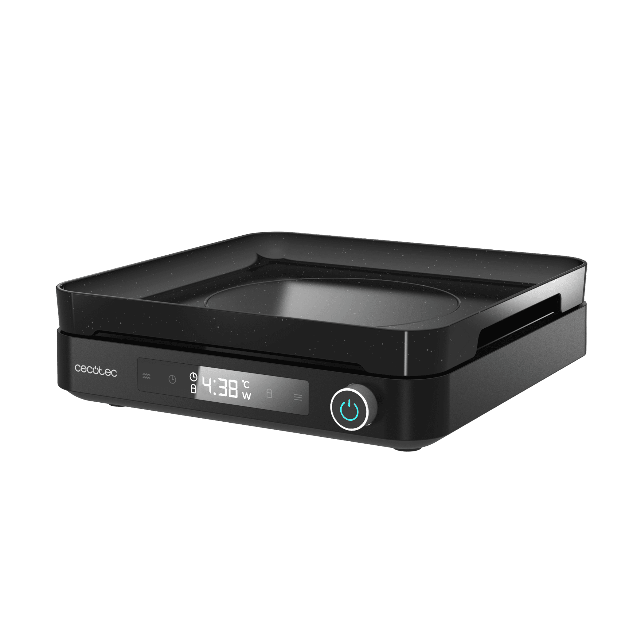 Full Magma Grill Placa de inducciòn digital con vidrio de seguridad, control táctil y programable. Accesorio grill.
