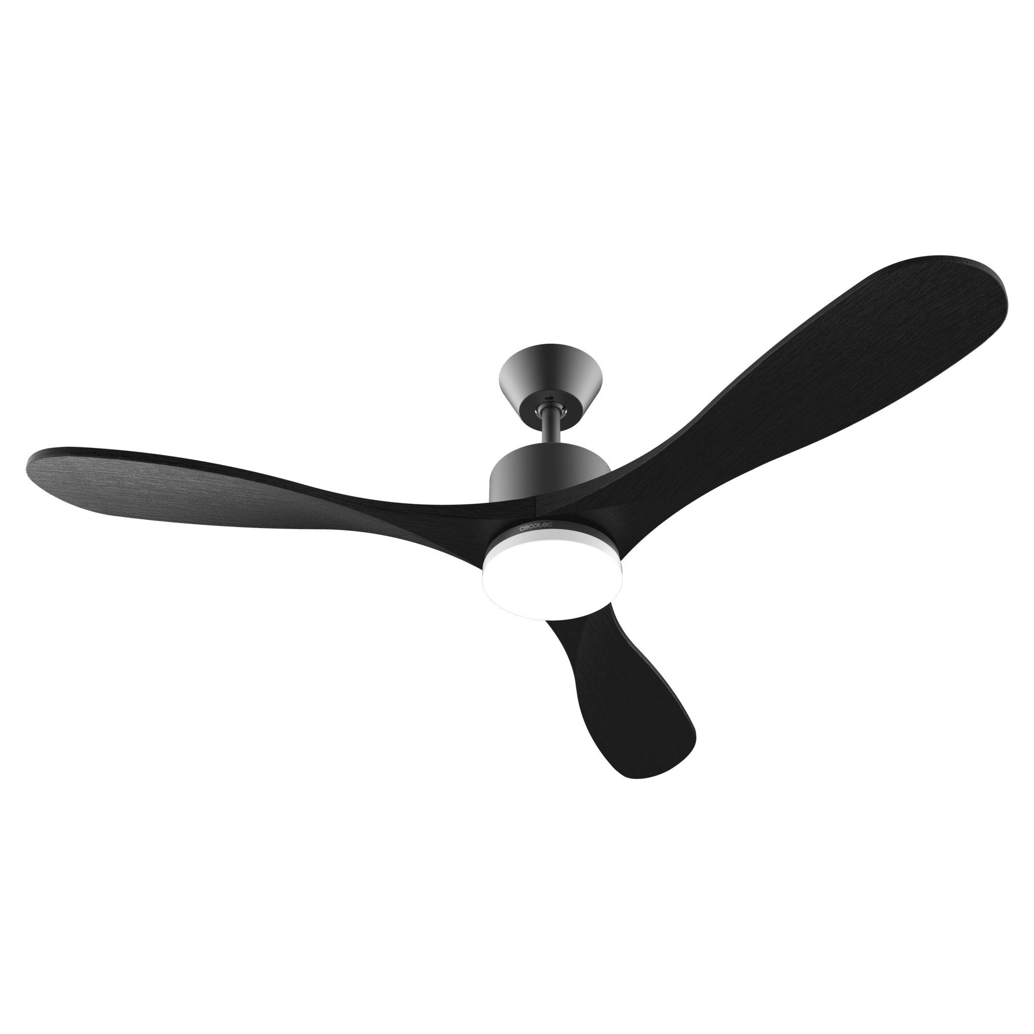 EnergySilence Aero 5290 Stone Pro Ventilador de techo de 50 W con motor DC, 52" y luz LED.