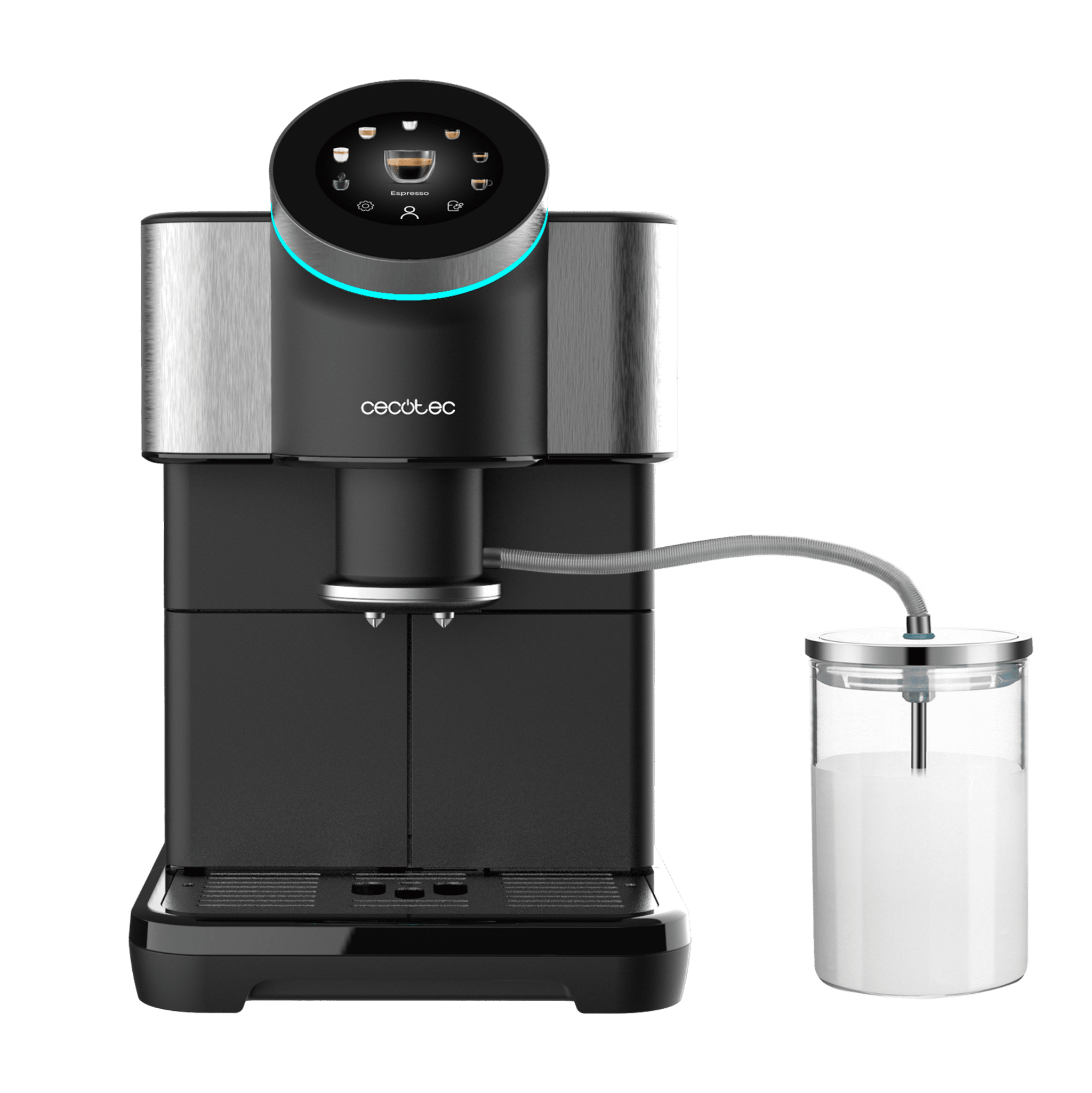 Cremmaet Spin Cafetera superautomática táctil con 19 bares y sistema Thermoblock.