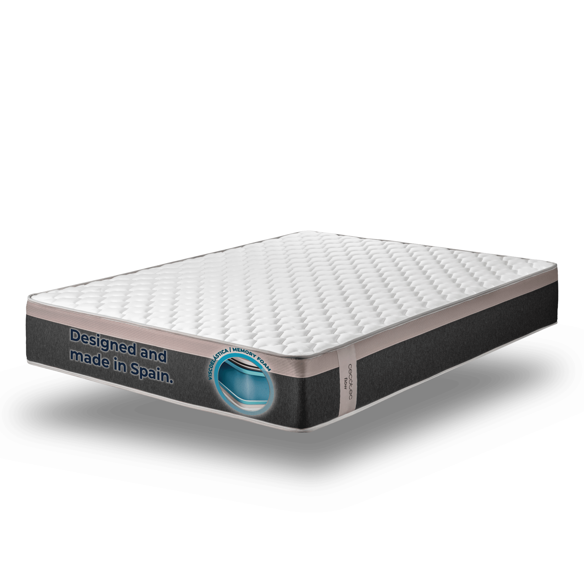 Colchòn Flow PureVital 4800 105x190 Colchòn multicapa con altura de 28 cm y viscoelástica ViscoSense