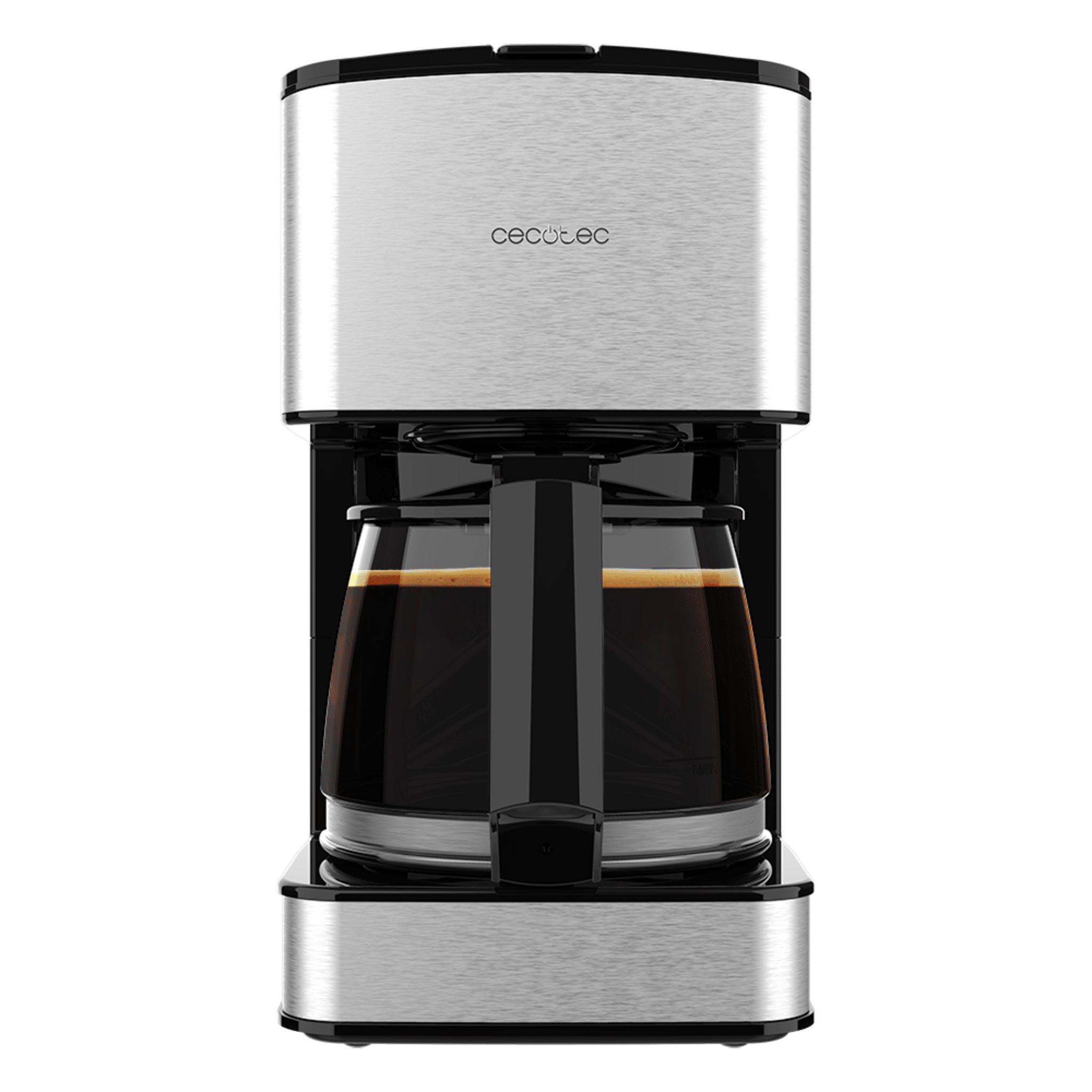 Coffee 56 Drop Cafetera De Goteo De 6 Tazas Con Acabado En Acero Inoxidable E Intensificador De Aroma.