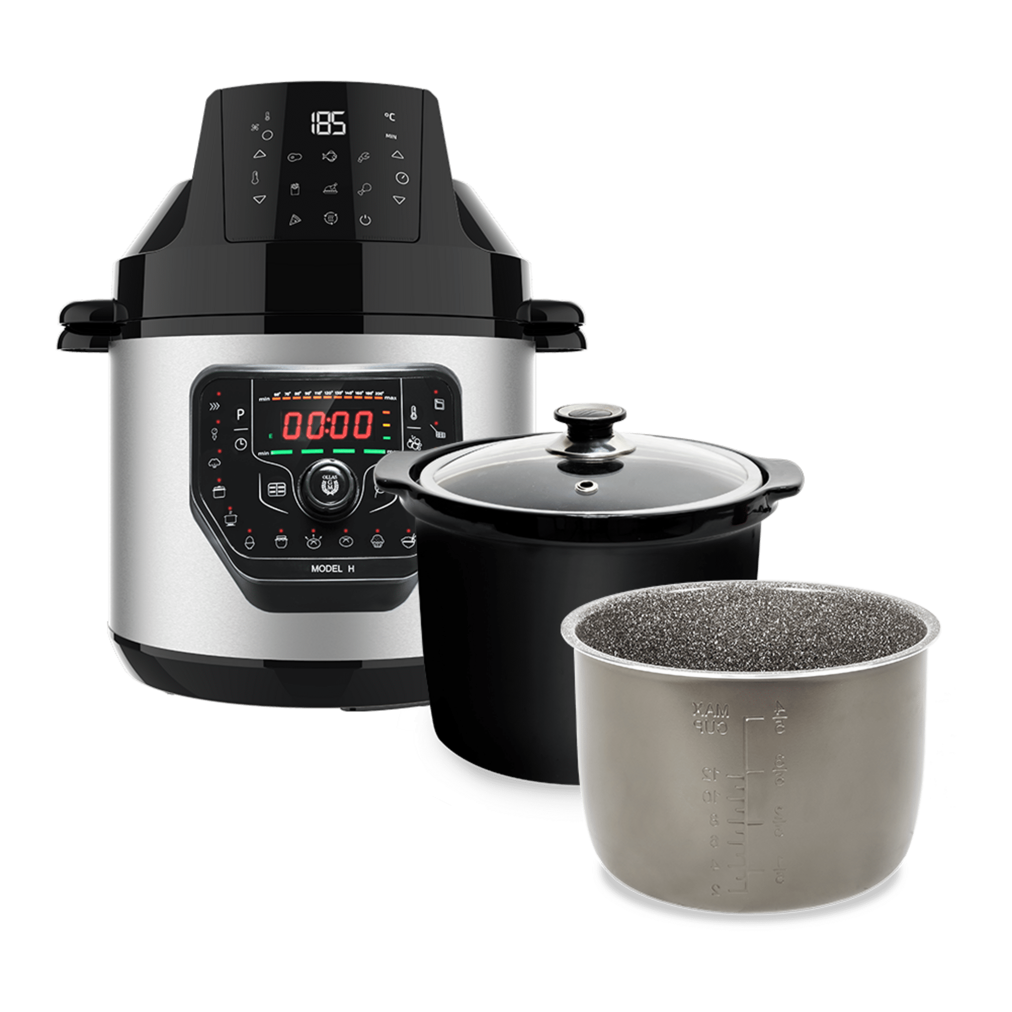 Pack Olla GM H Fry + Cubeta Excelsior + Cubeta Slowpot
