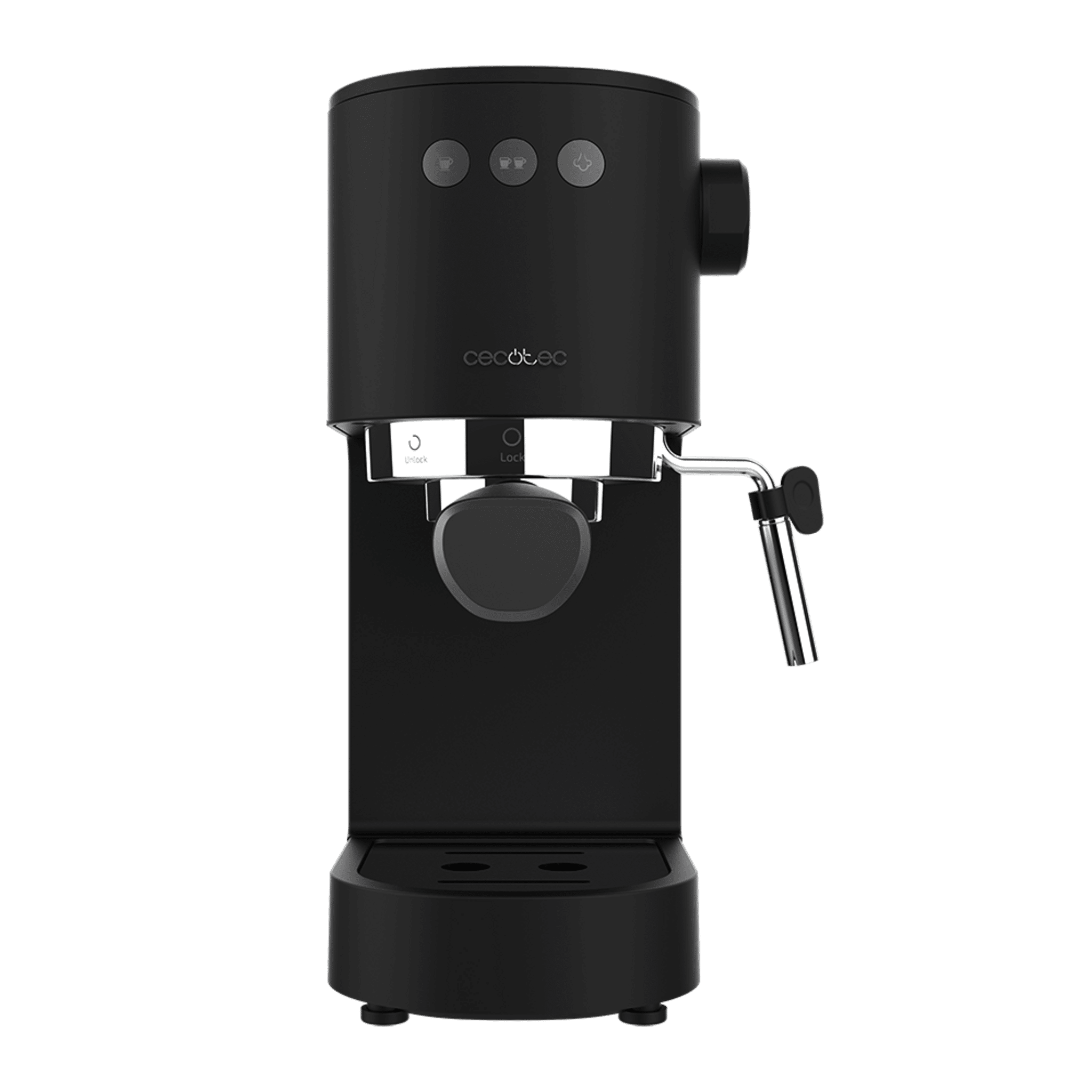 Cafelizzia Fast Cafetera express con 20 bares, thermoblock y vaporizador.