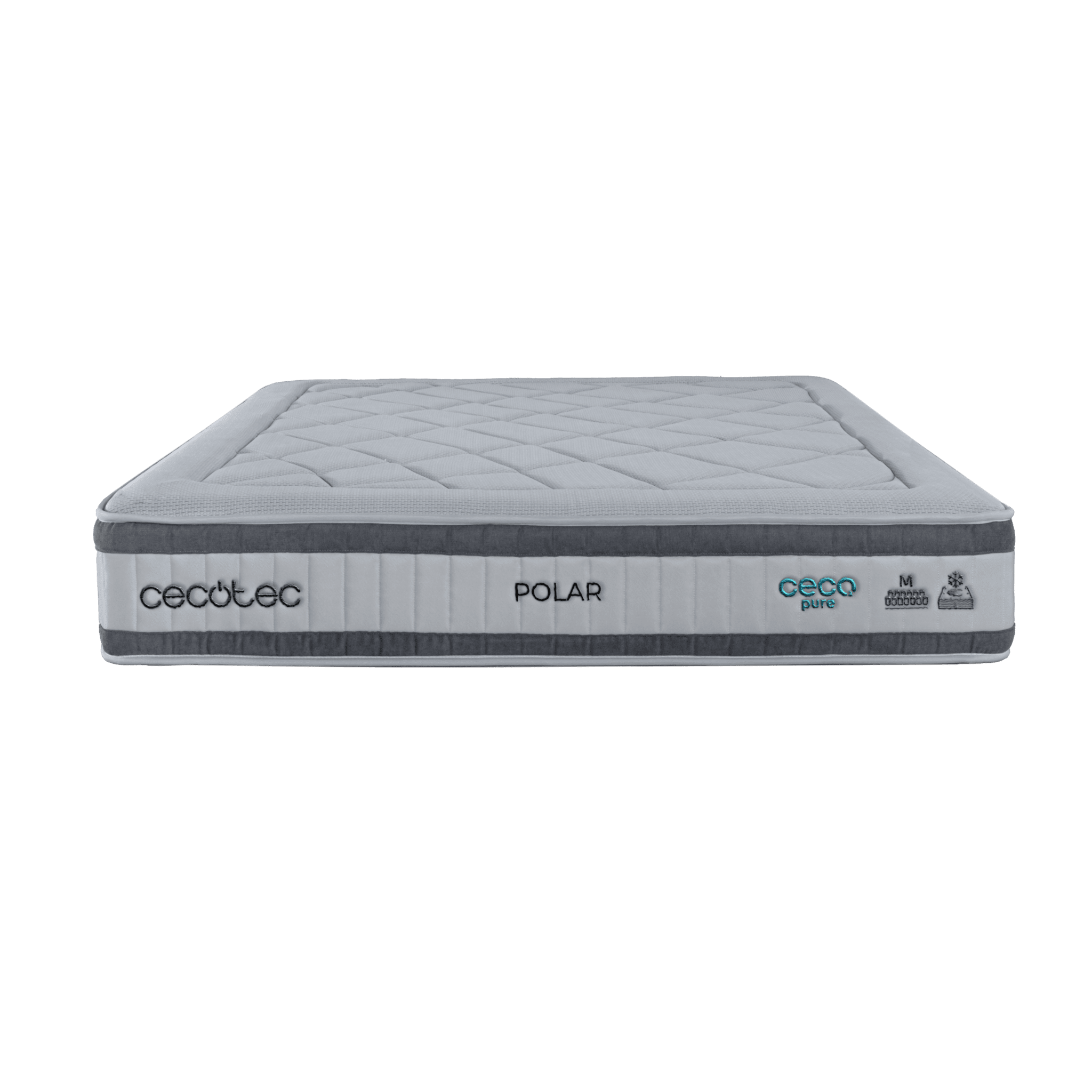 Flow Select Polar 200x200 Colchòn híbrido multicapa de núcleo de muelles ensacados AdaptCore y viscoelástica ReviFresh 40