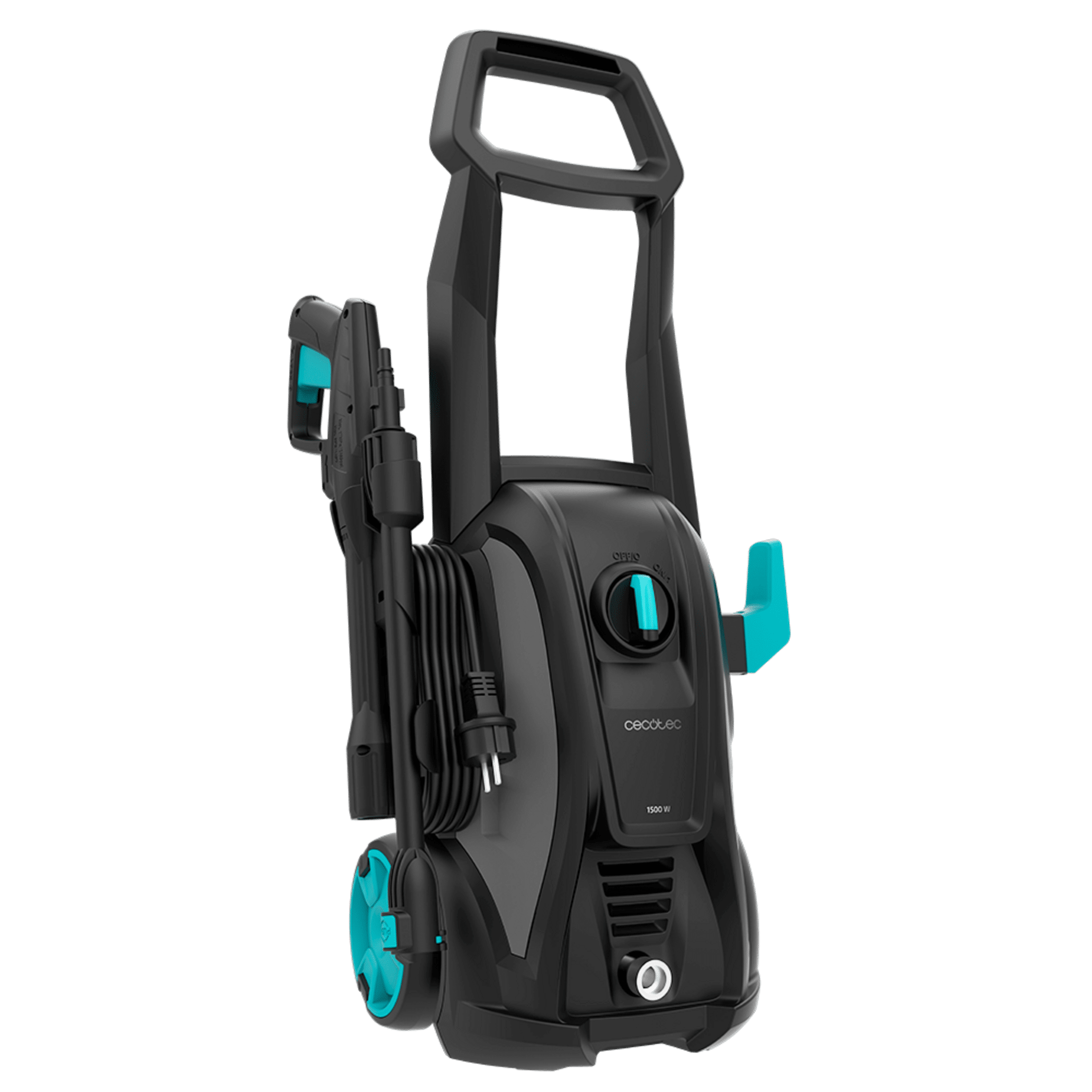Hydroboost 1500 Easy Move. Hidrolimpiadora de 1500 W, Caudal Máximo 468l/h, Bomba de Aluminio, Presiòn 120 Bares