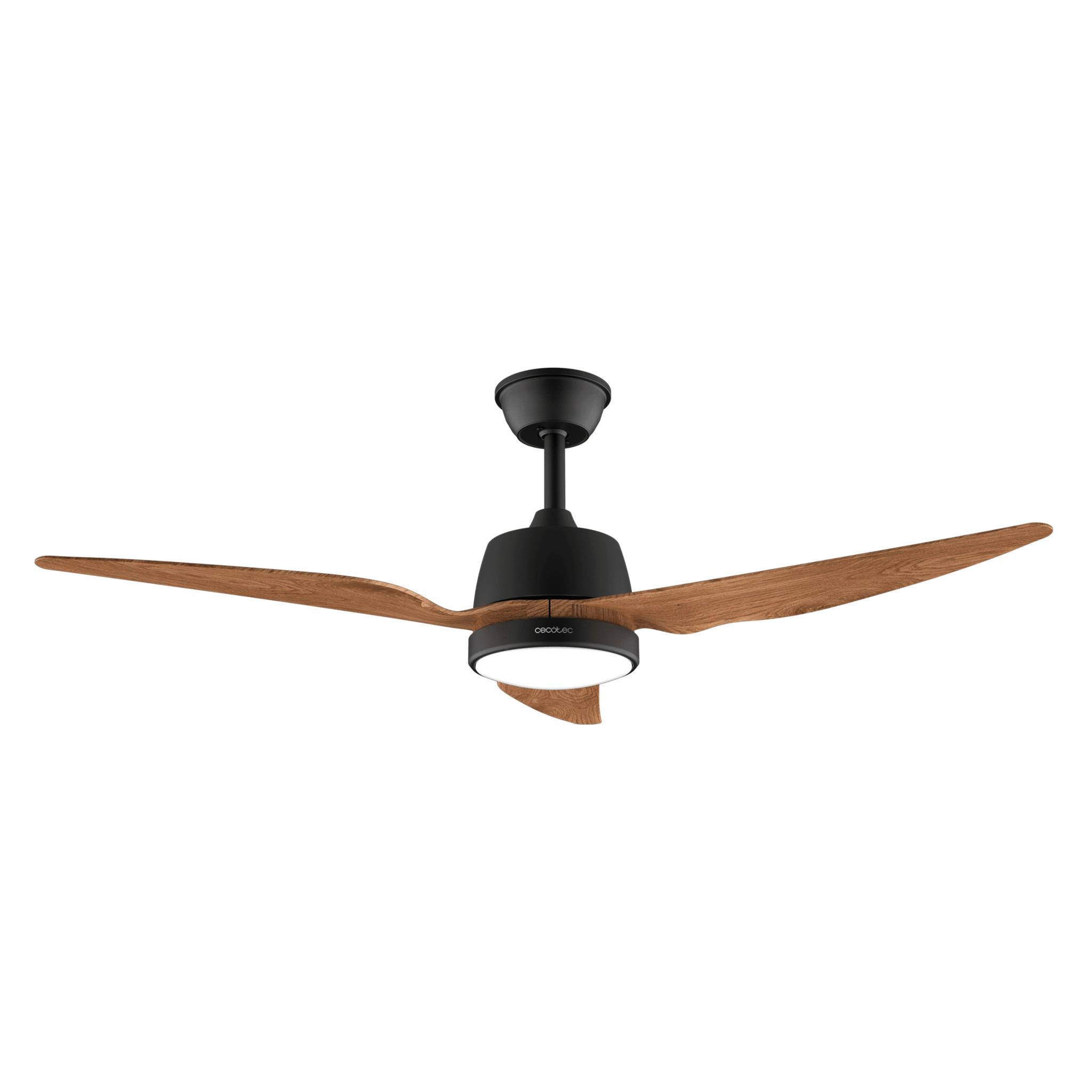 EnergySilence Aero 5250 BlackWood Ventilador de techo de 62 W y 48" con luz , 3 velocidades, temporizador