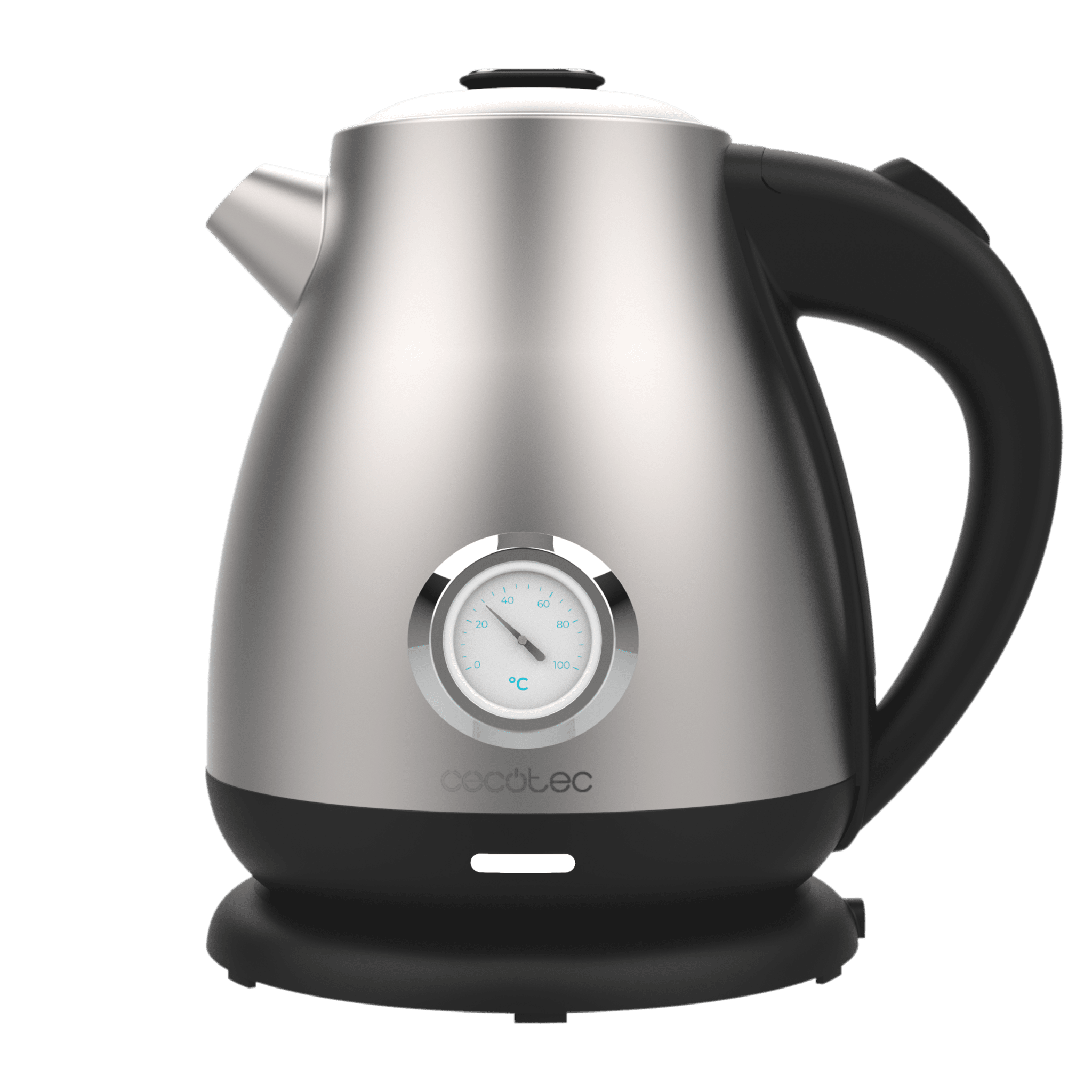 Thermosense 620 Retro Steel Hervidor de agua de 1,7 litros, cuerpo de acero inoxidable y con 2200 W.