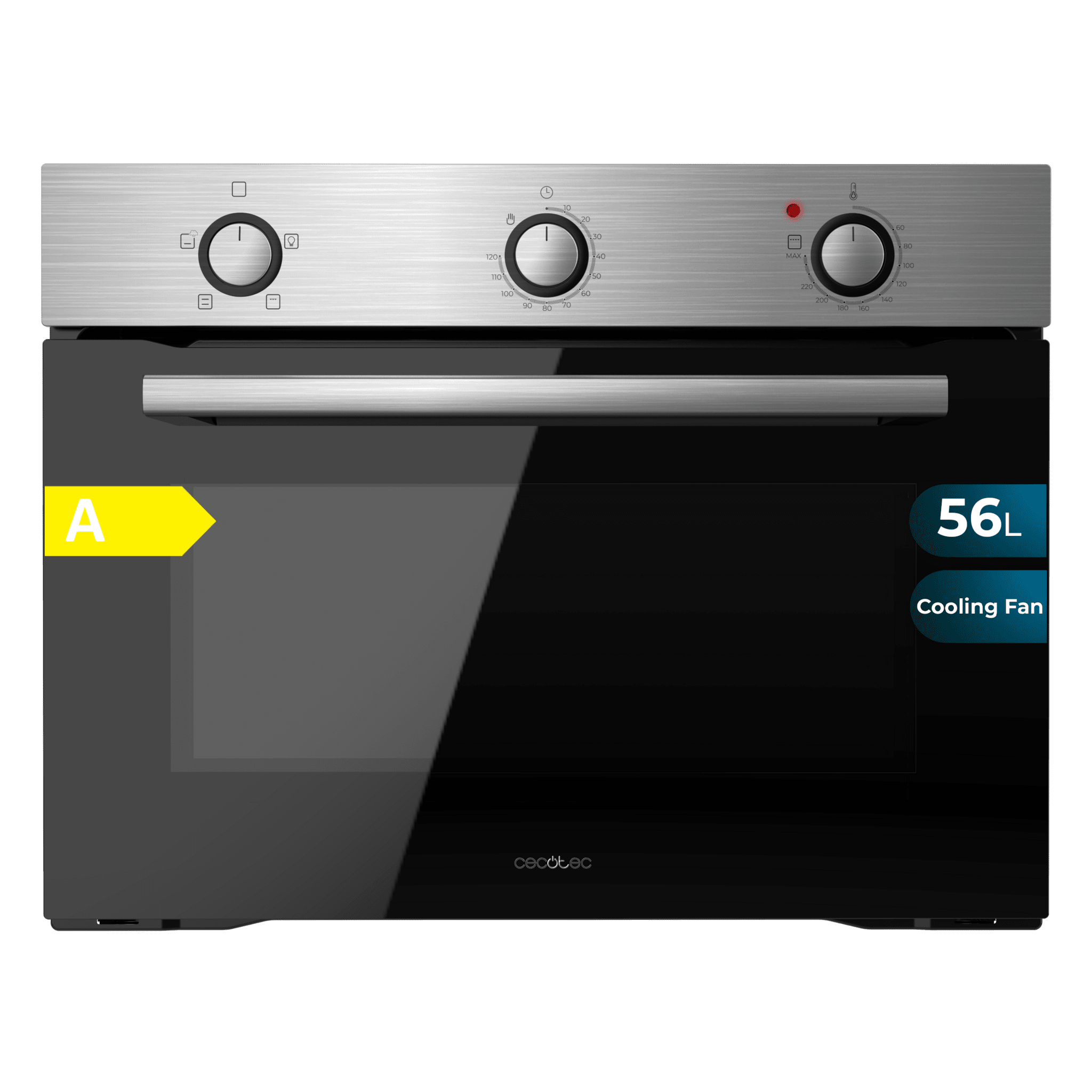 Bolero Hexa C134500 Inox A Horno Integrable de 56 L de capacidad, 4 funciones, 2800 W.