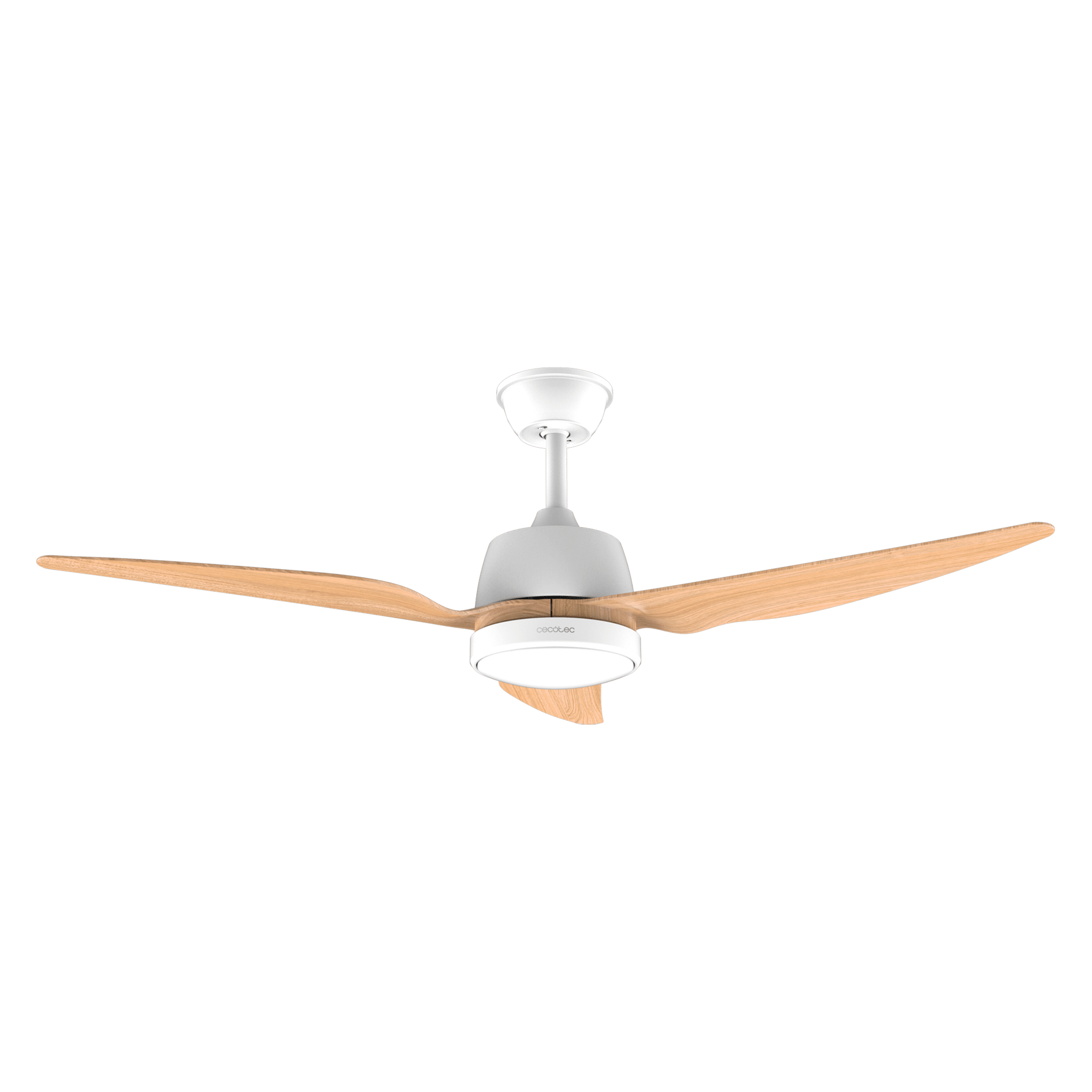 EnergySilence Aero 5250 LightWood Ventilador de techo de 62 W y 48" con luz , 3 velocidades, temporizador