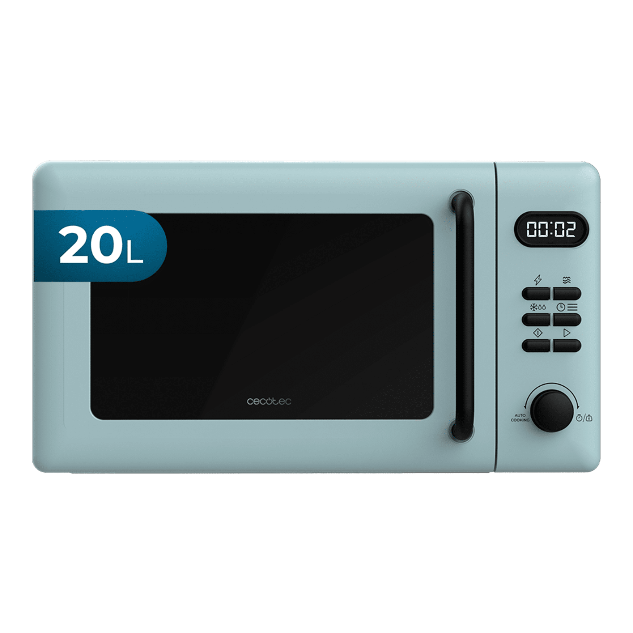 Proclean 5110 Blue Microondas digital con grill de 20 L y 700 W.