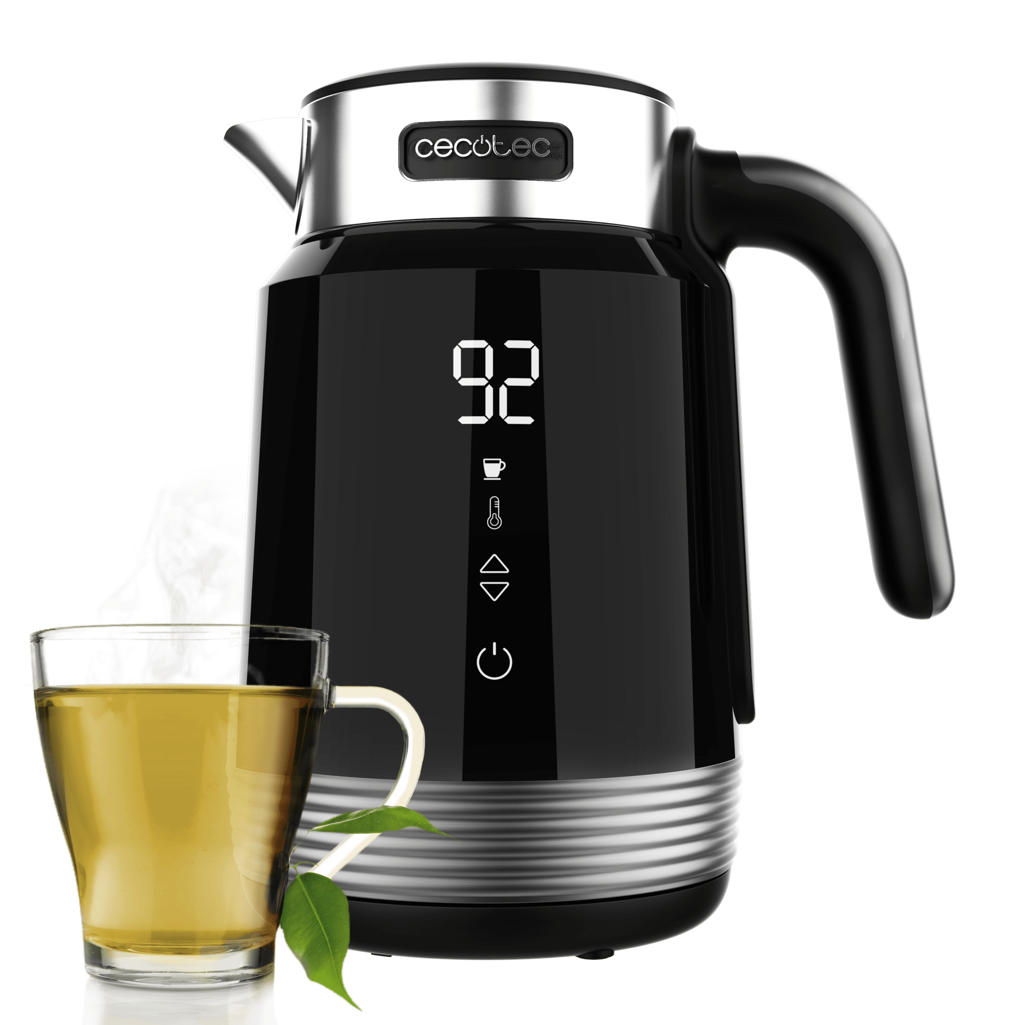 ThermoSense 600 Touch Black Hervidores De Agua De 1,7 Litros De Capacidad, Libre De Bpa Y Con 2200 W.