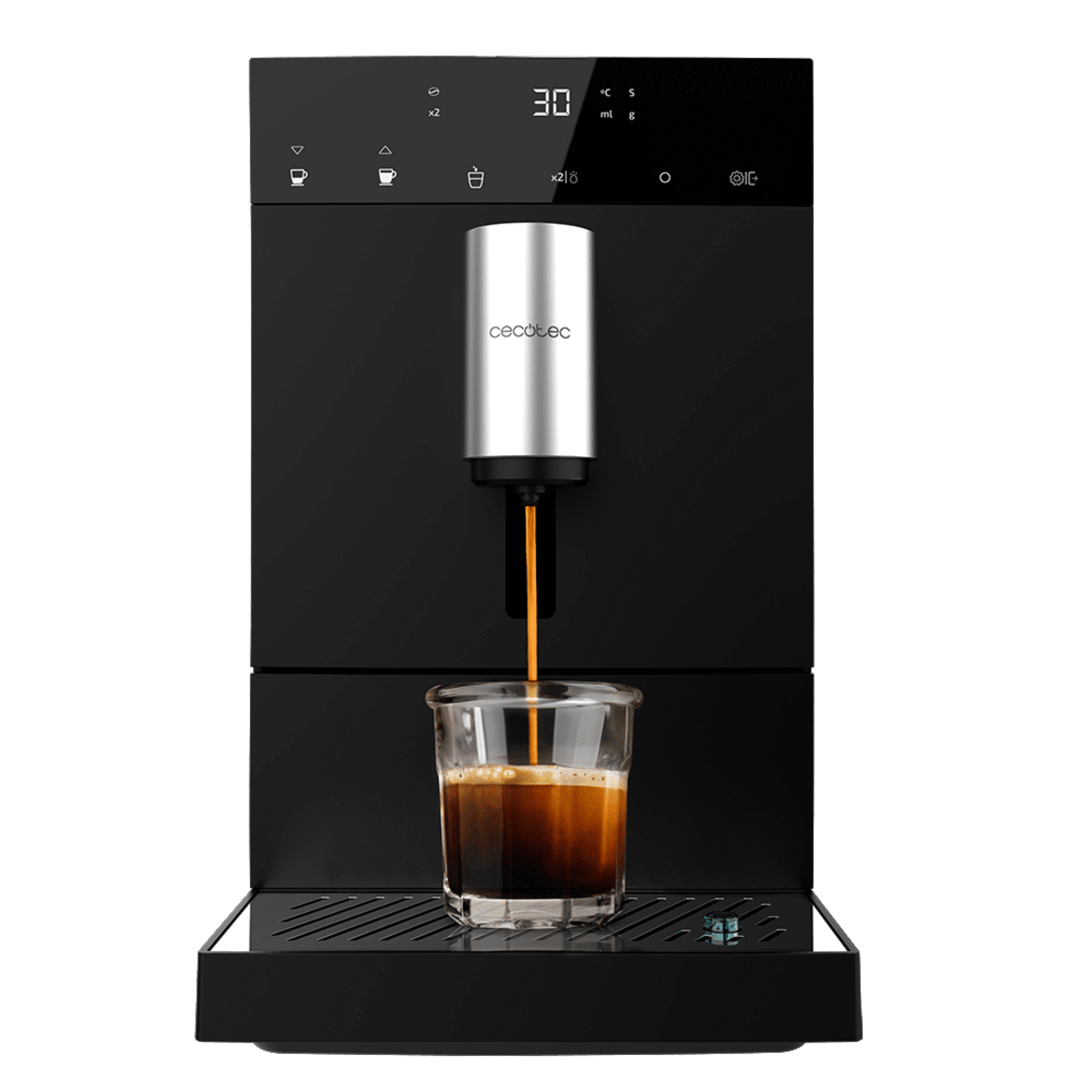 Cremmaet Compact Cafetera superautomática compacta con 19 bares y sistema Thermoblock.