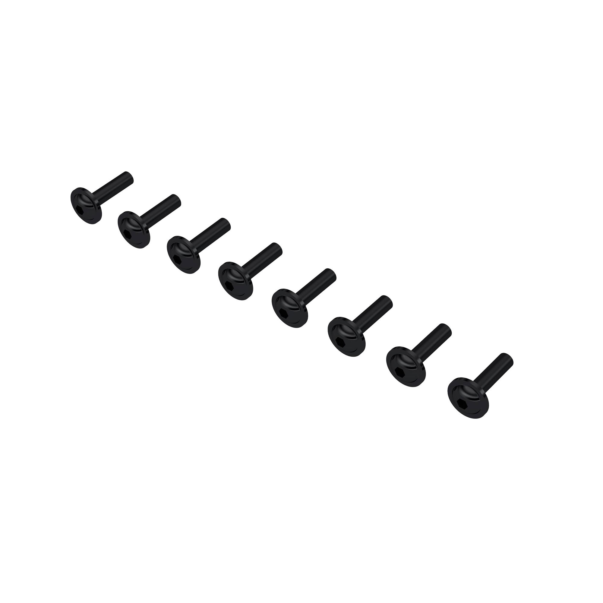 ARRMA Button Head Screw M3x12mm with Washer (8)