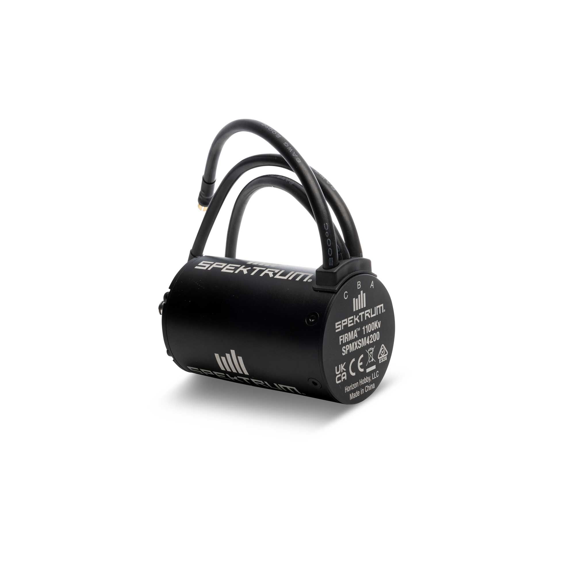 Spektrum Accessories Firma 5687 1100KV 4-Pole Brushless Motor, 8mm