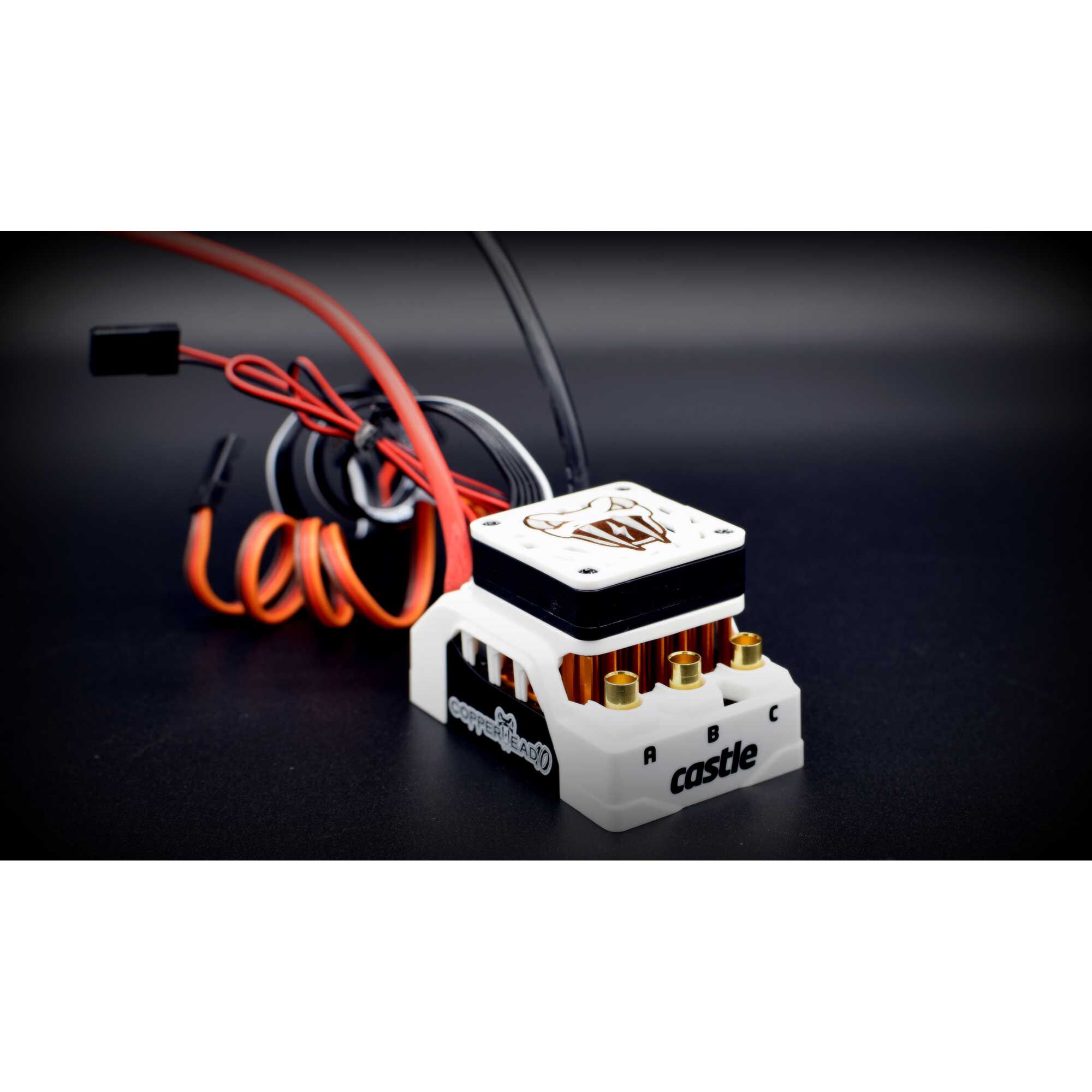 Castle Creations Copperhead 10 16.8V Waterproof Sensored ESC, Special Edition