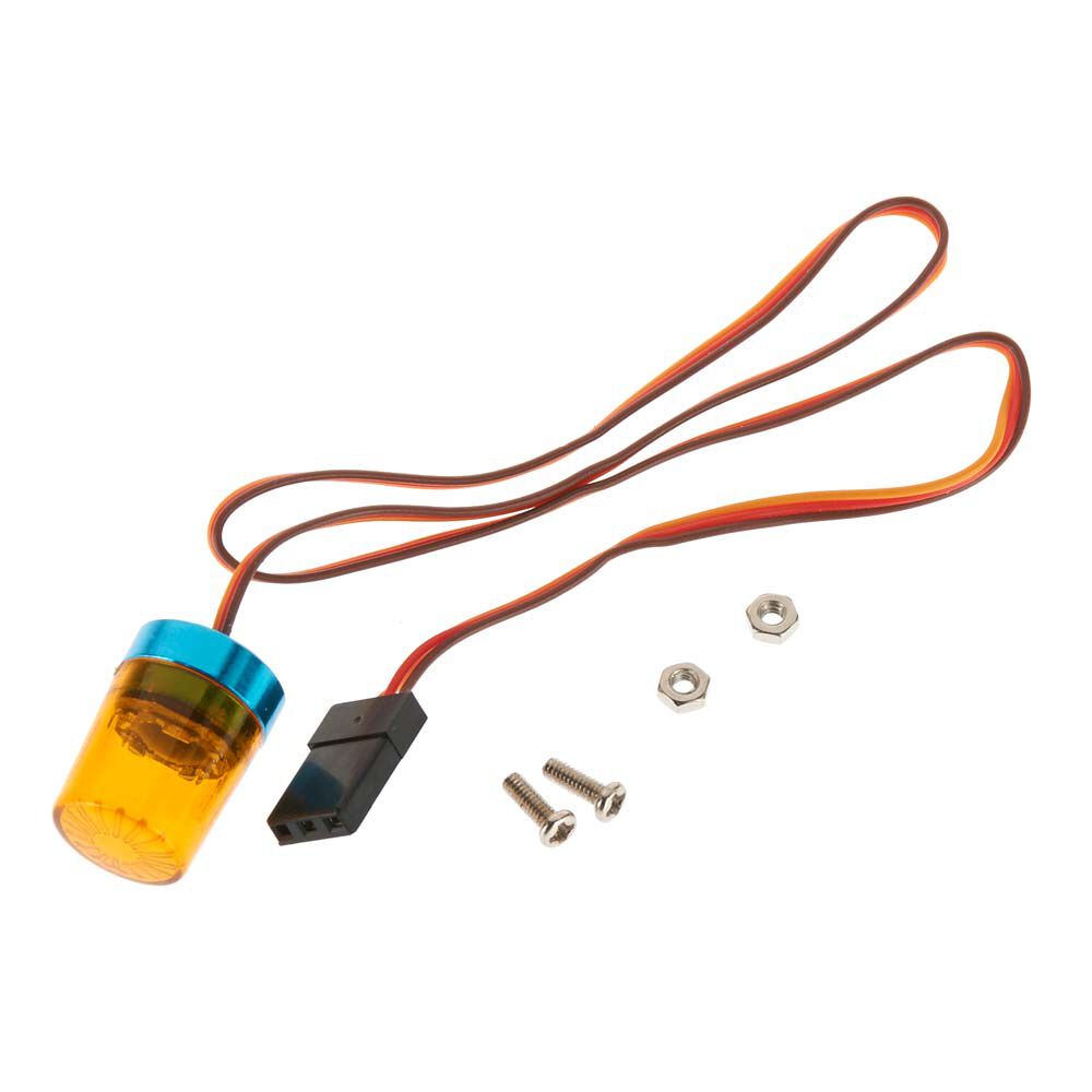 Integy Roof Top Flashing Light LED 13mm, Yellow