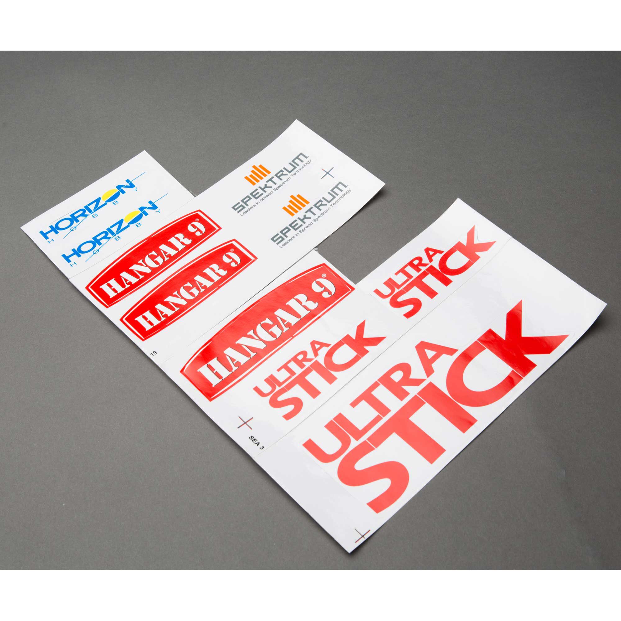 Hangar 9 Decal Sheet: Ultra Stick 10cc