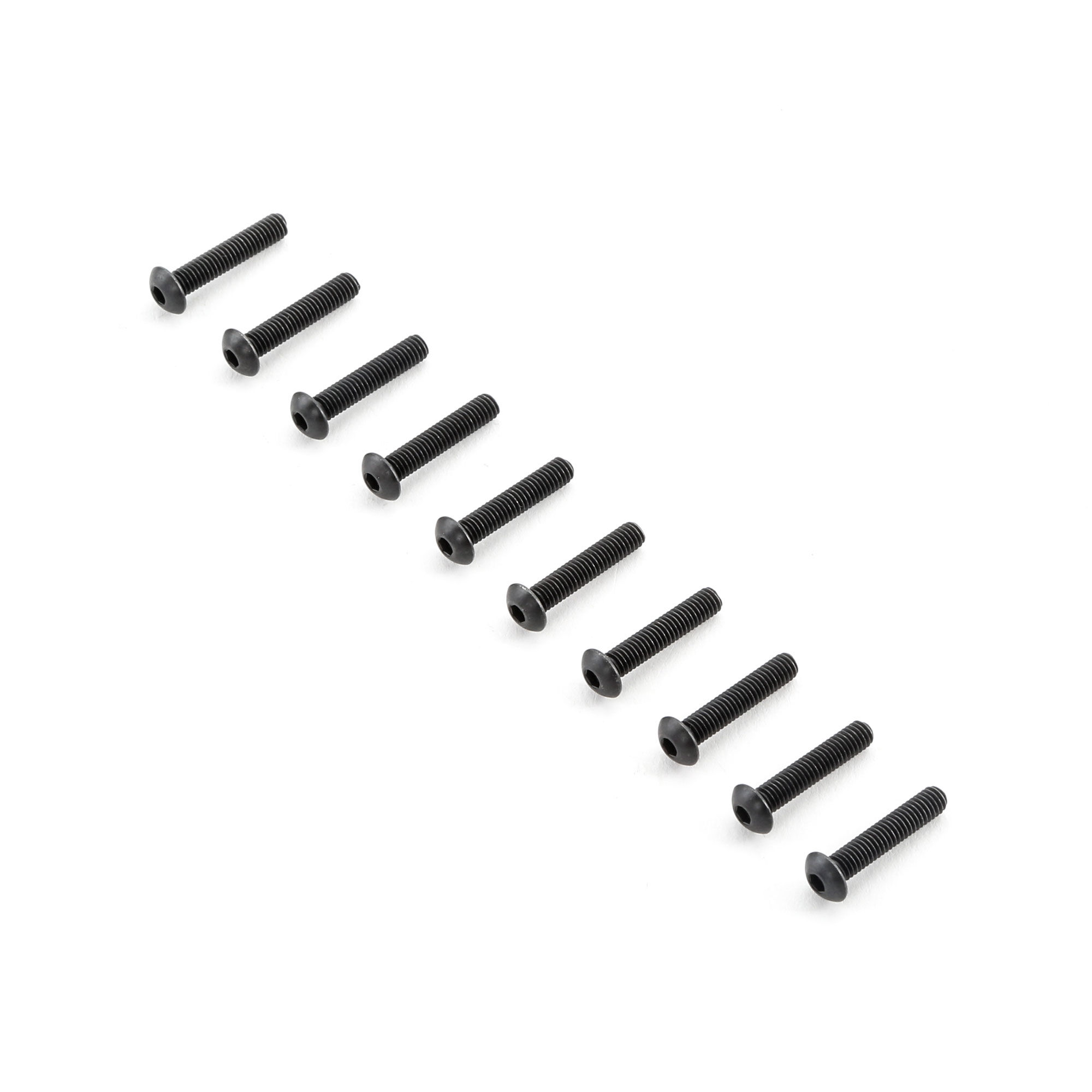 Team Losi Racing Button Head Screws M4x20mm (10)