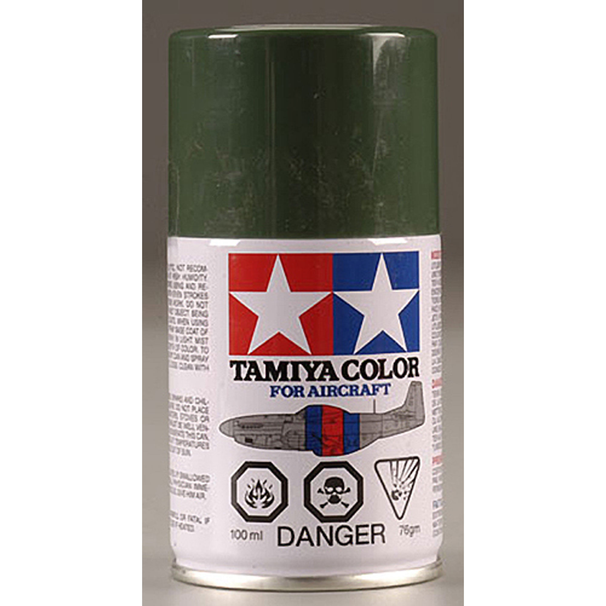 Tamiya Aircraft Spray Paint AS-17 Dark Green (IJA) 100ml