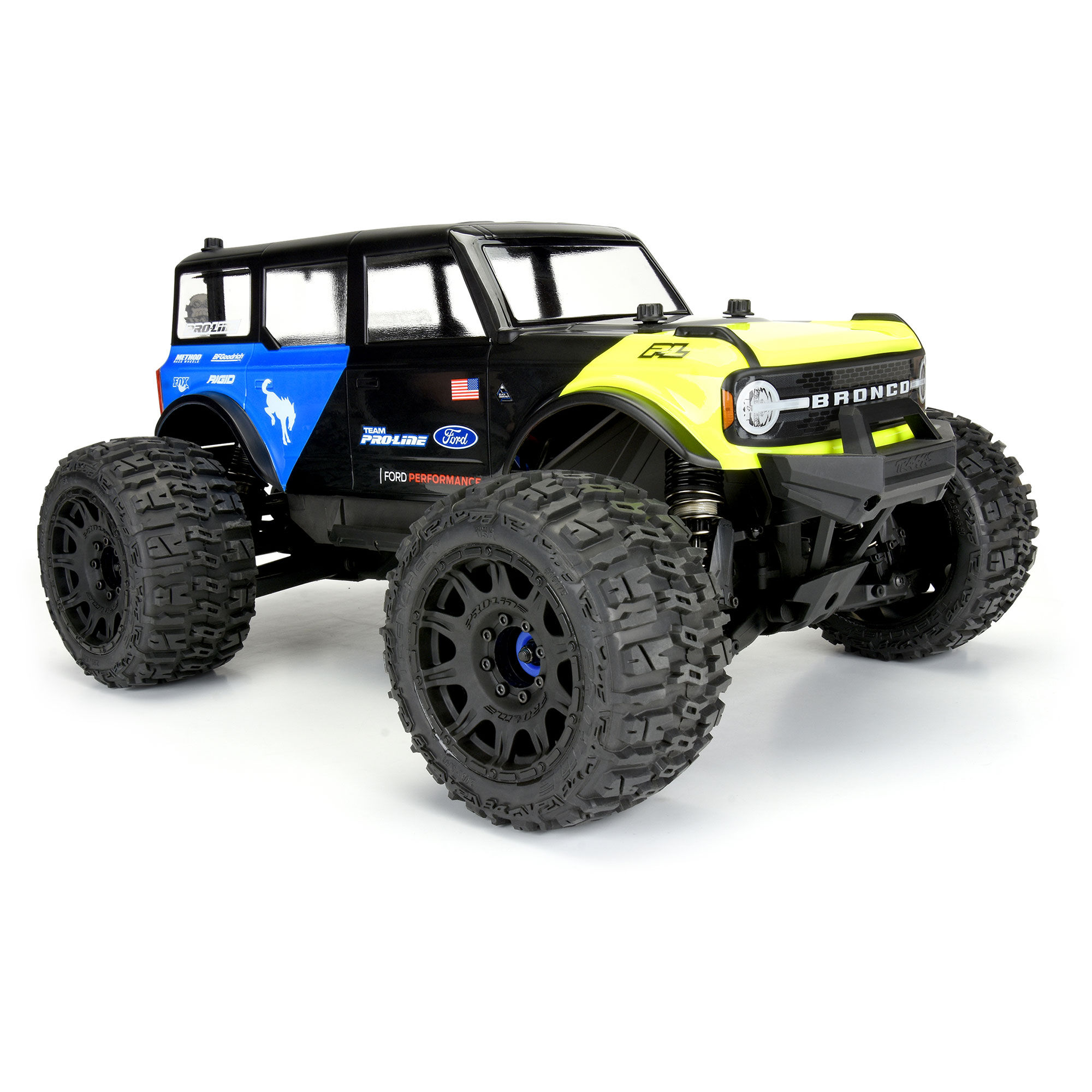 Pro-Line Racing 1/8 2021 Ford Bronco Clear Body: MAXX, E-REVO 2.0