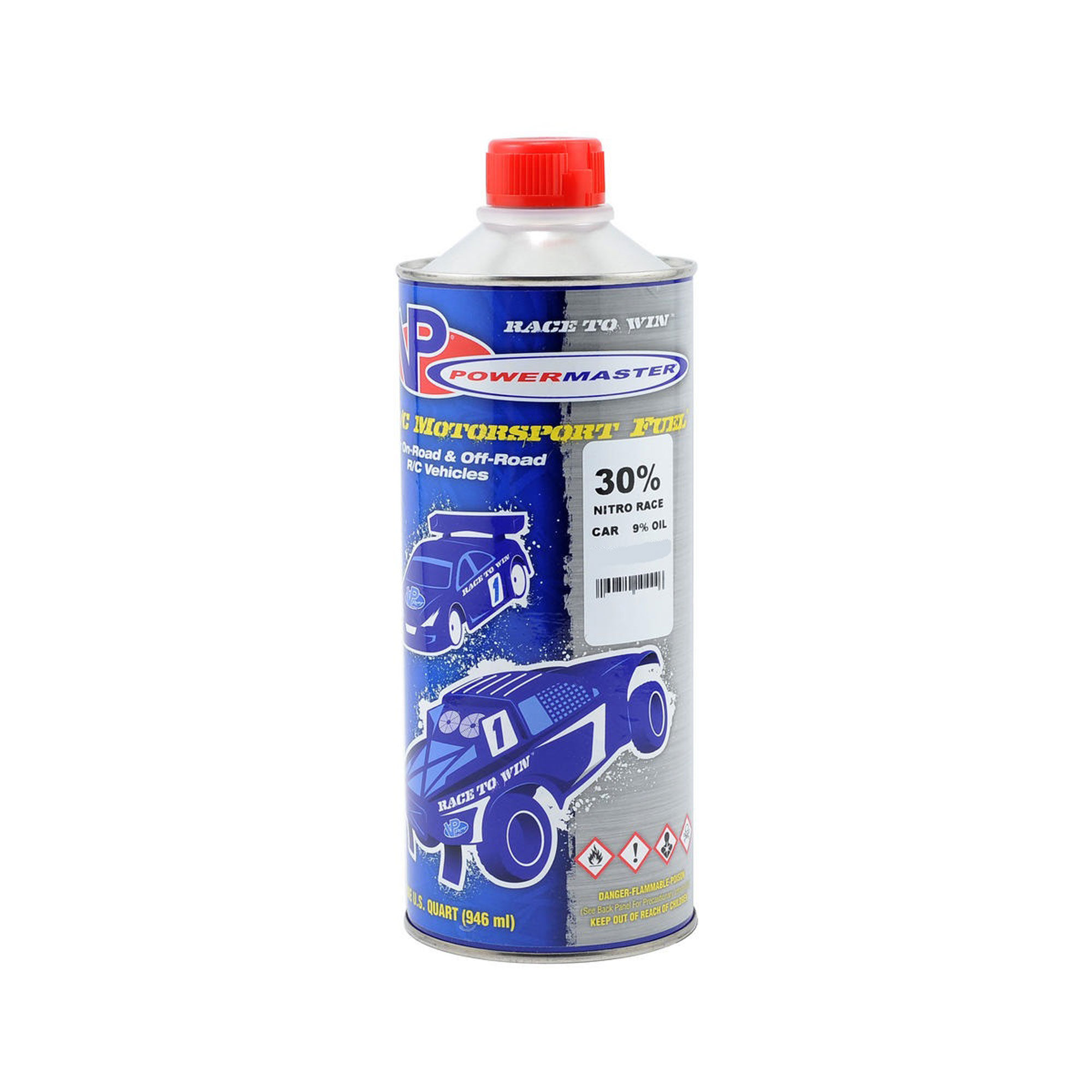 VP Racing Fuels Pro Race Fuel 30%, 9% Syn/Cas Blend Quart
