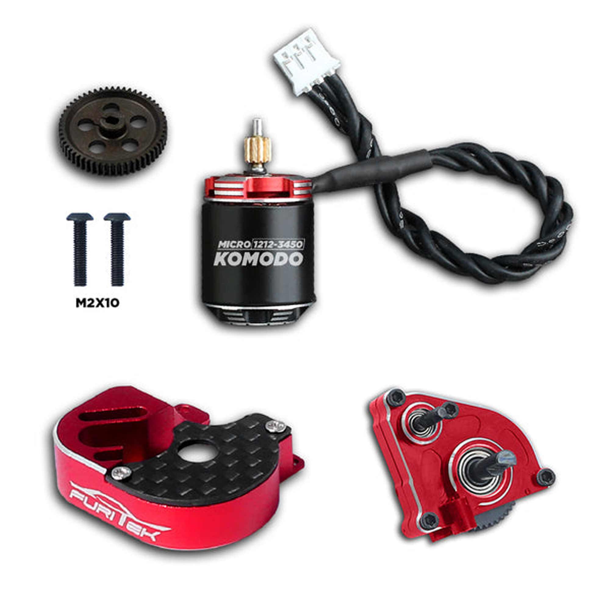 Furitek Micro Stellar Transmission with Micro Komodo Brushless Motor