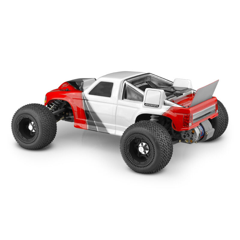 JConcepts, Inc. 1/10 1993 Ford F-150 Clear Body with Spoiler: Rustler VXL