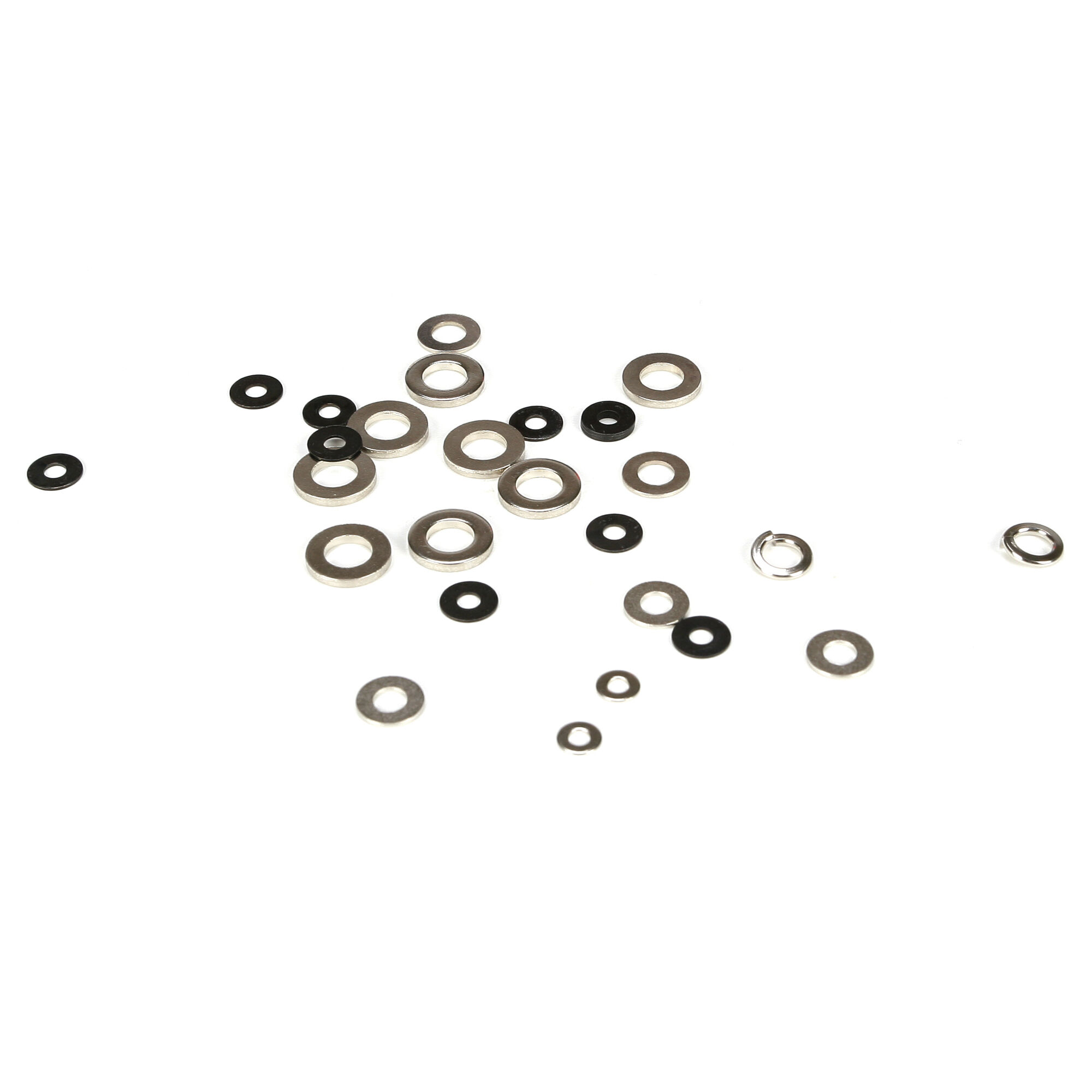 Losi Washer Assortment, 6 sizes (27): 5IVE-T, MINI WRC