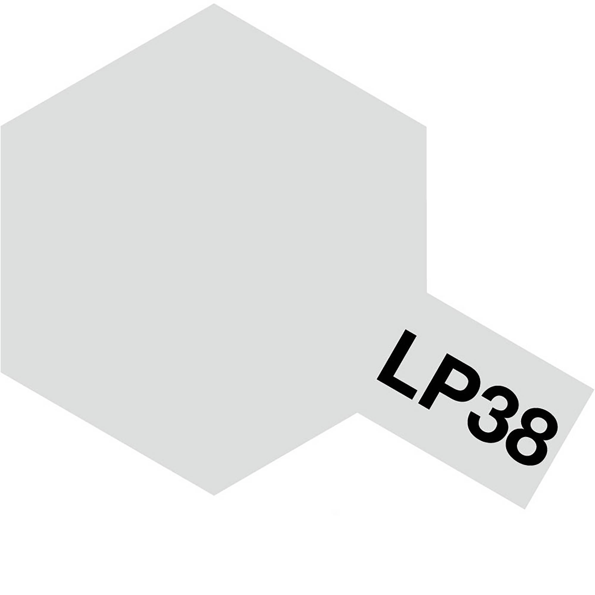 Tamiya Lacquer Paint, LP-38 Flat Aluminum, 10 mL
