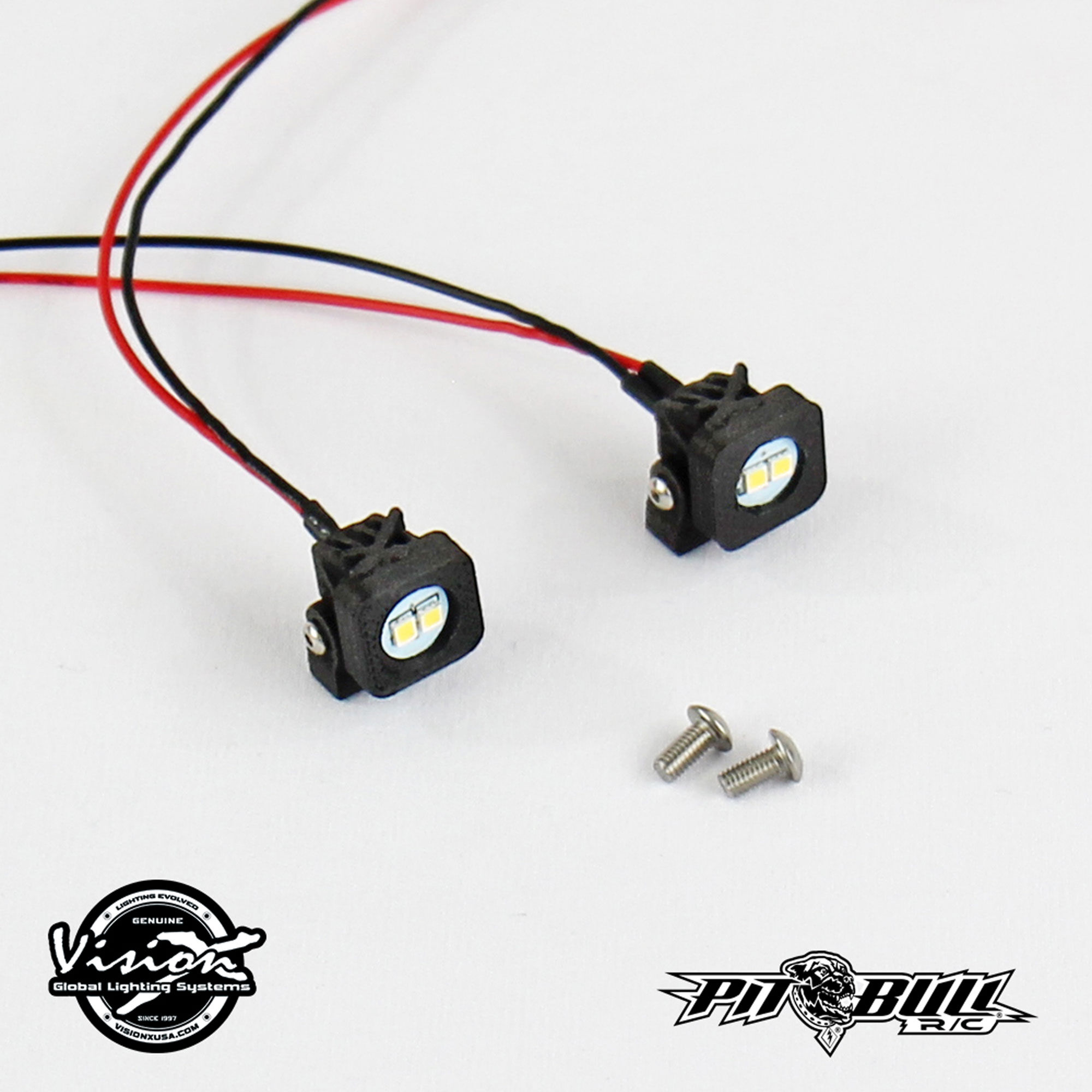 Pit Bull Xtreme RC VisionX Optimus LED Pod Lights Square (2)