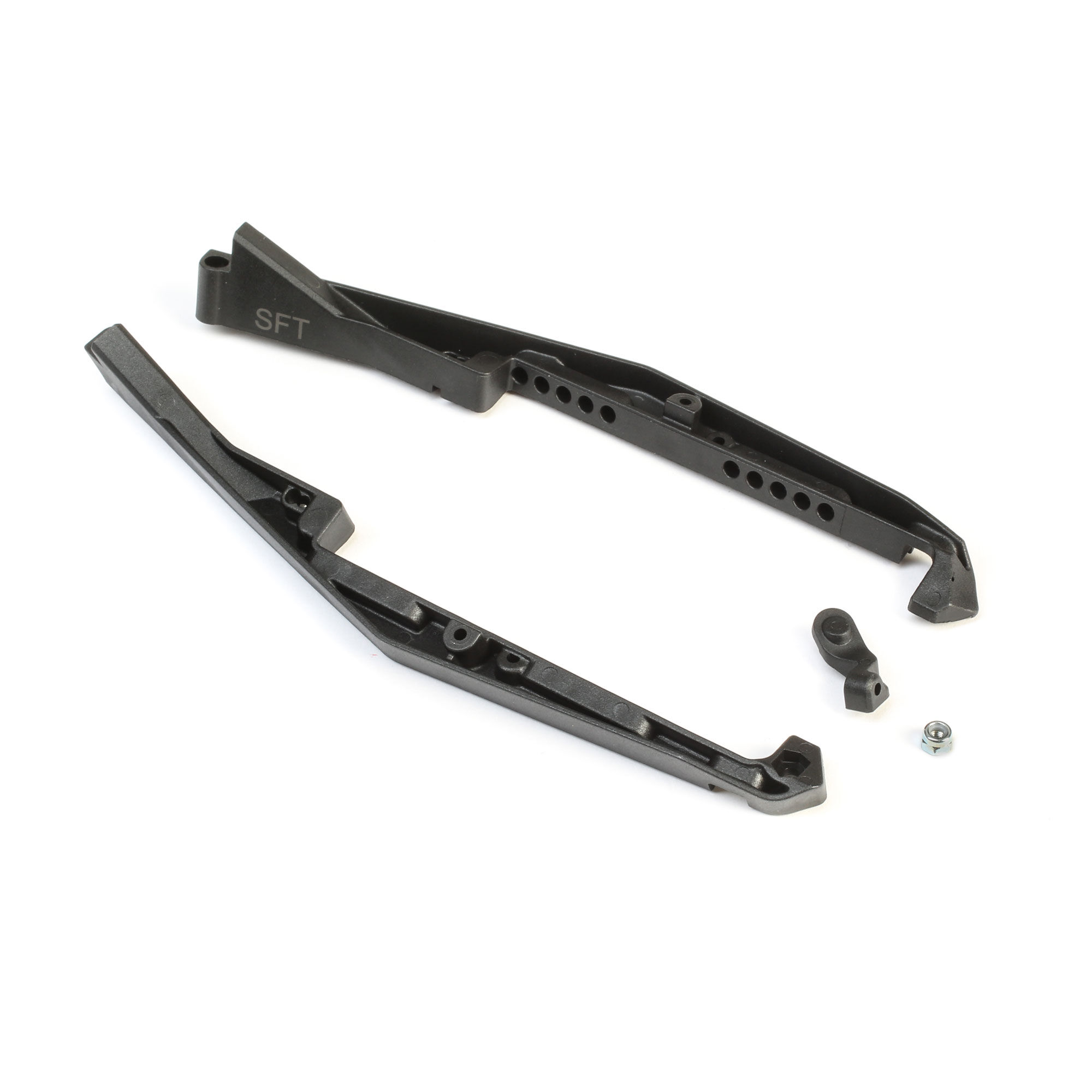 Team Losi Racing Mud Guard Set Soft with Fan Mount: 22 5.0