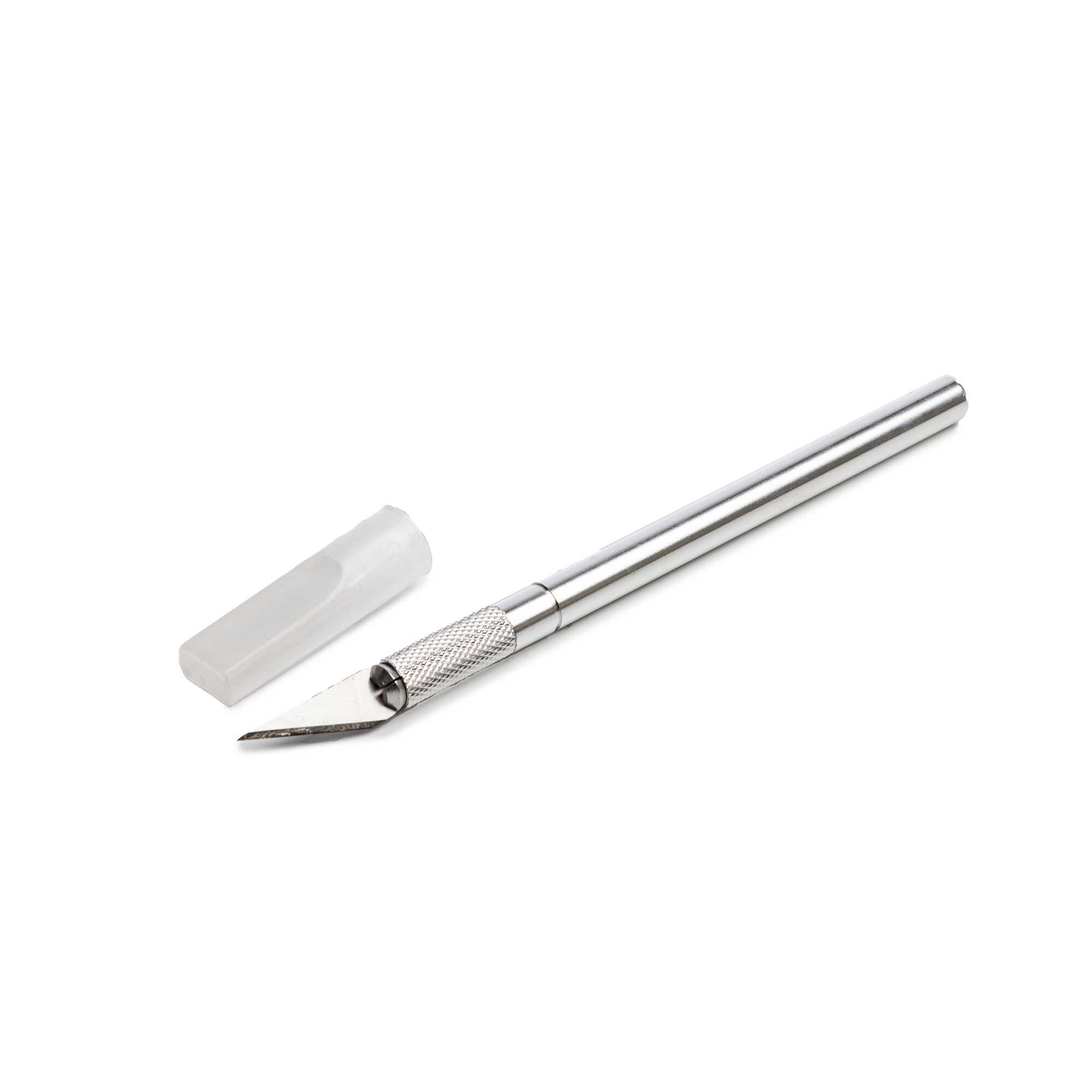 Hobby Essentials #1 Light Duty Aluminum Knife with Safety Cap
