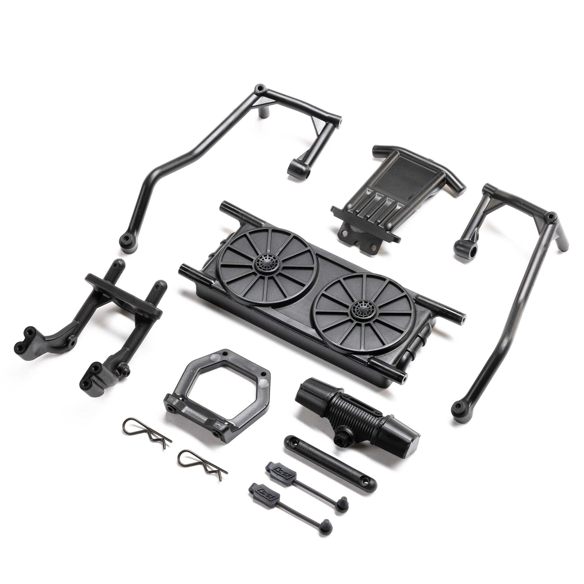 Losi Bumper, Body Post: 8X Super Lasernut