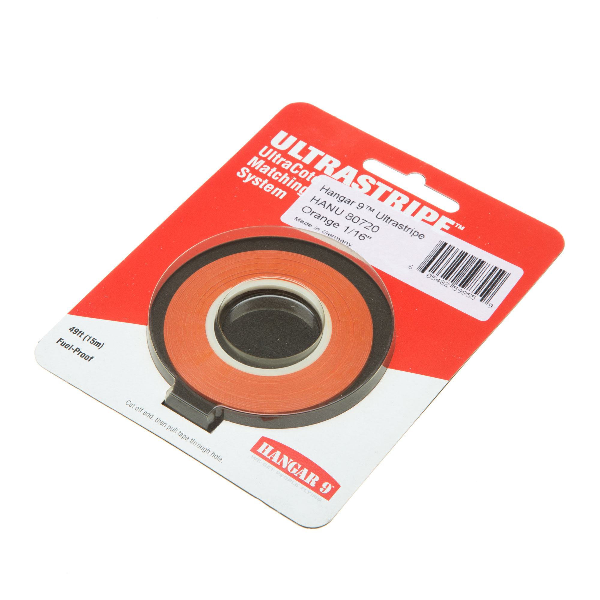 Hangar 9 UltraStripe, Orange 1/16"